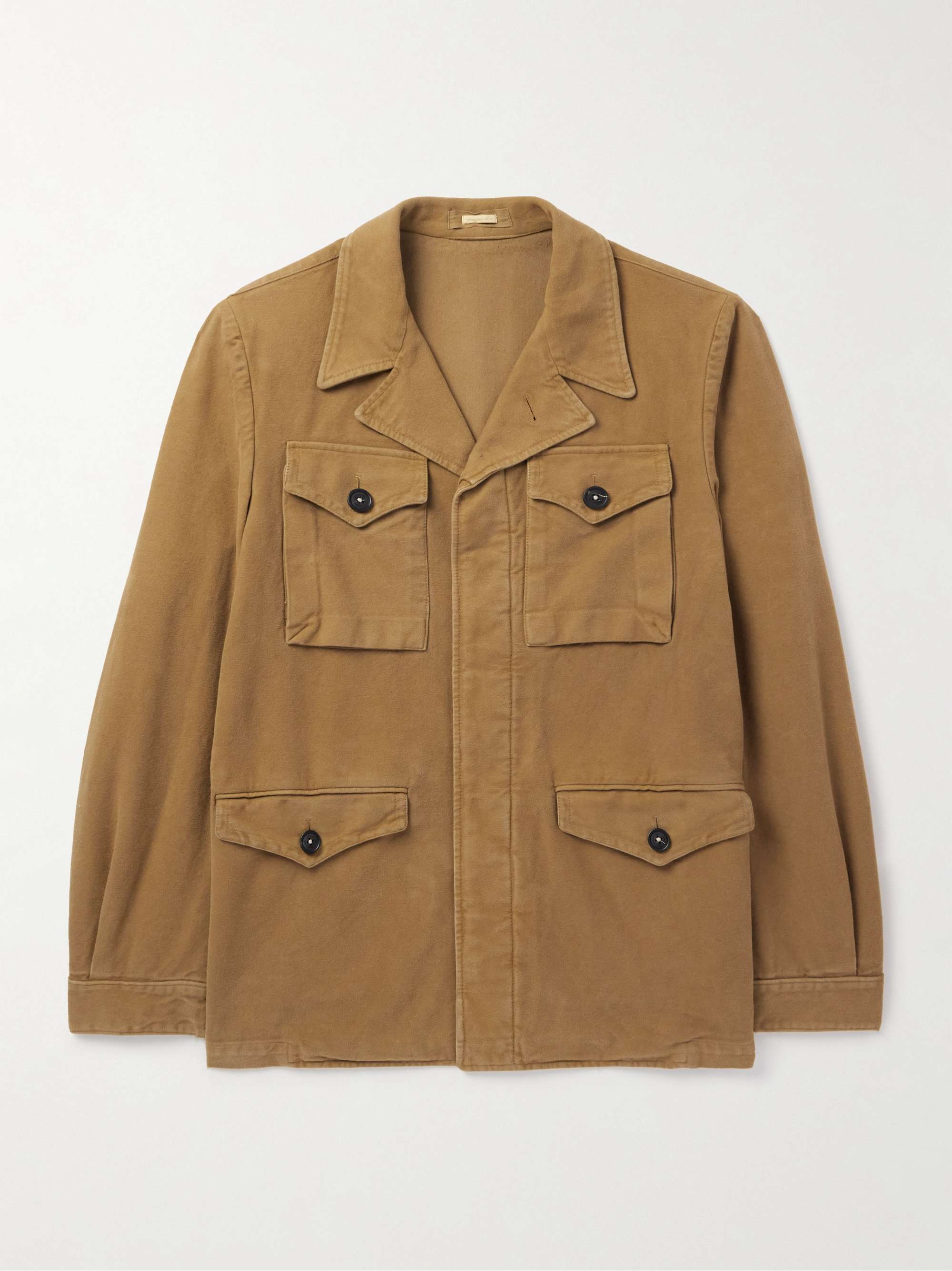 Cotton-Moleskin Overshirt view