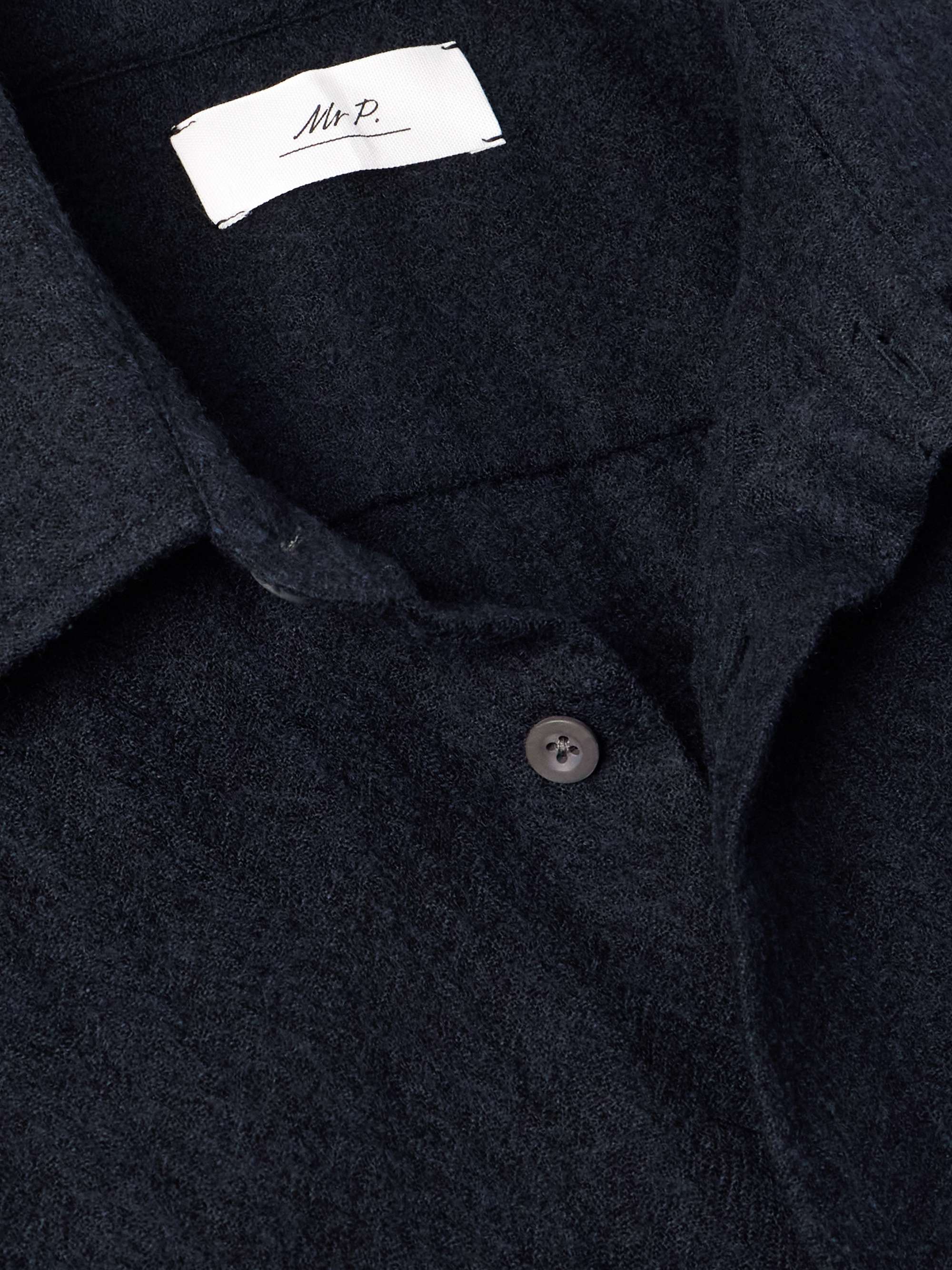 Brushed-Wool Shirt view