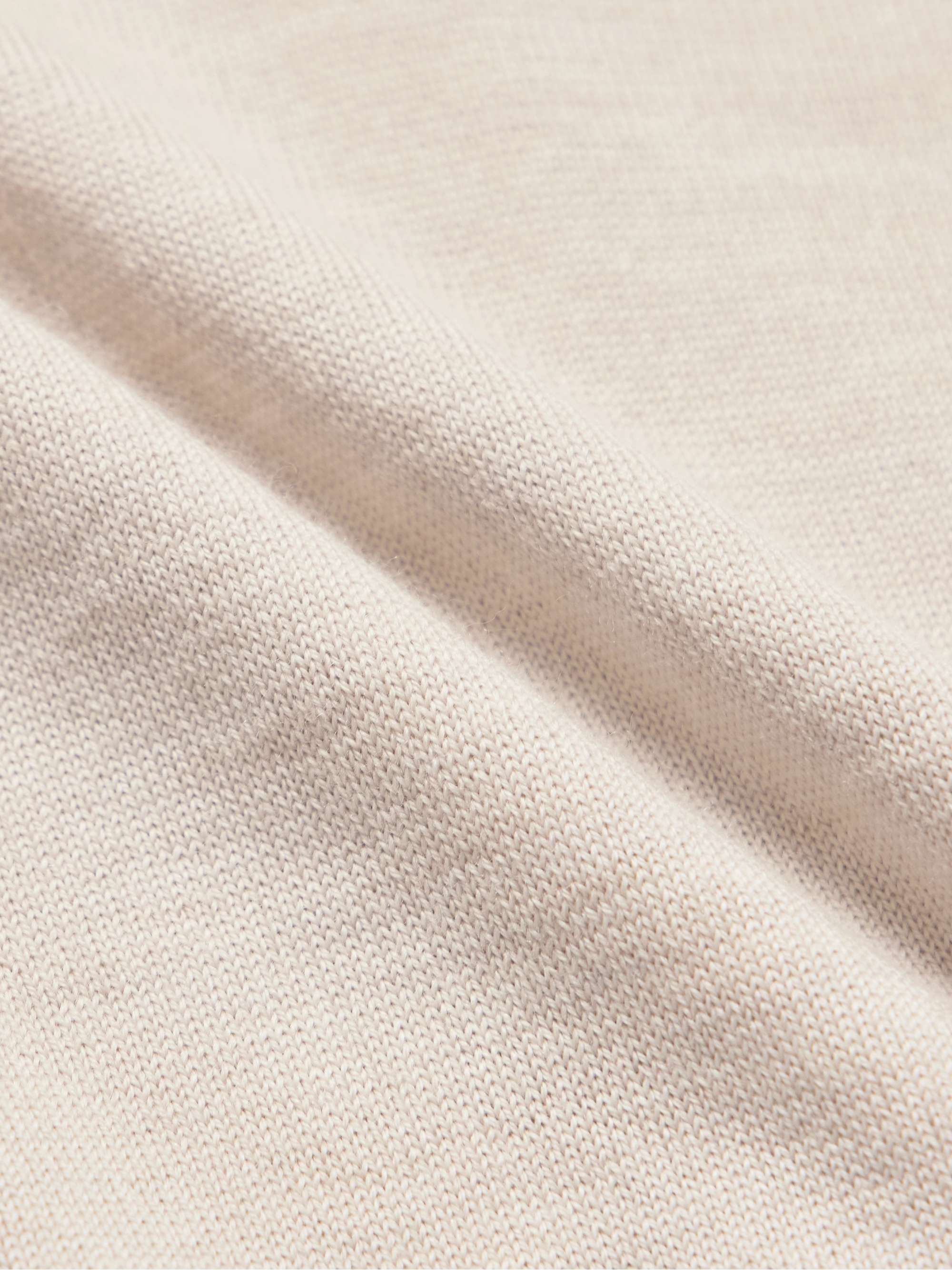 Virgin Wool Half-Zip Sweater view