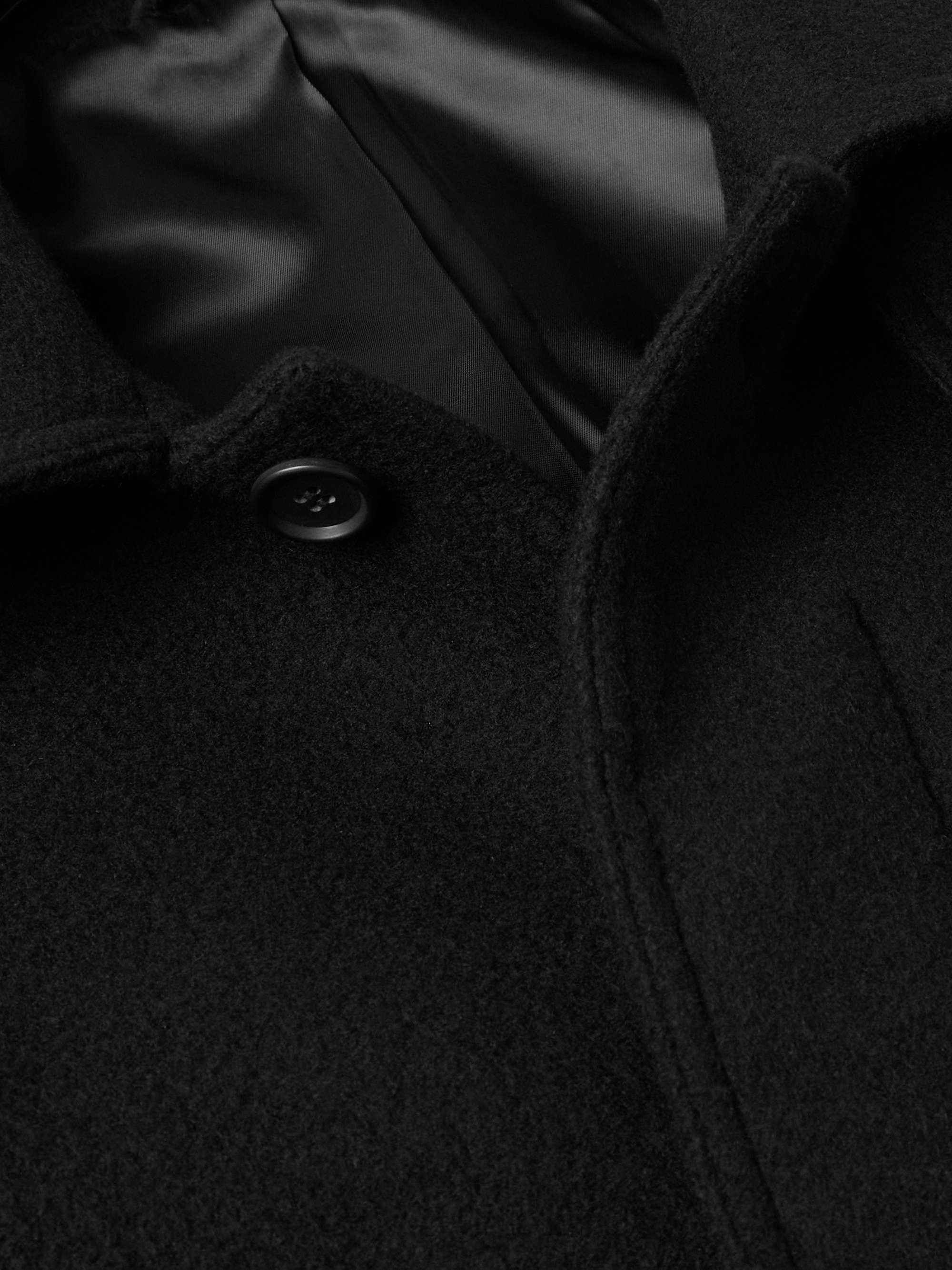 Accession Brushed Recycled-Wool Coat view