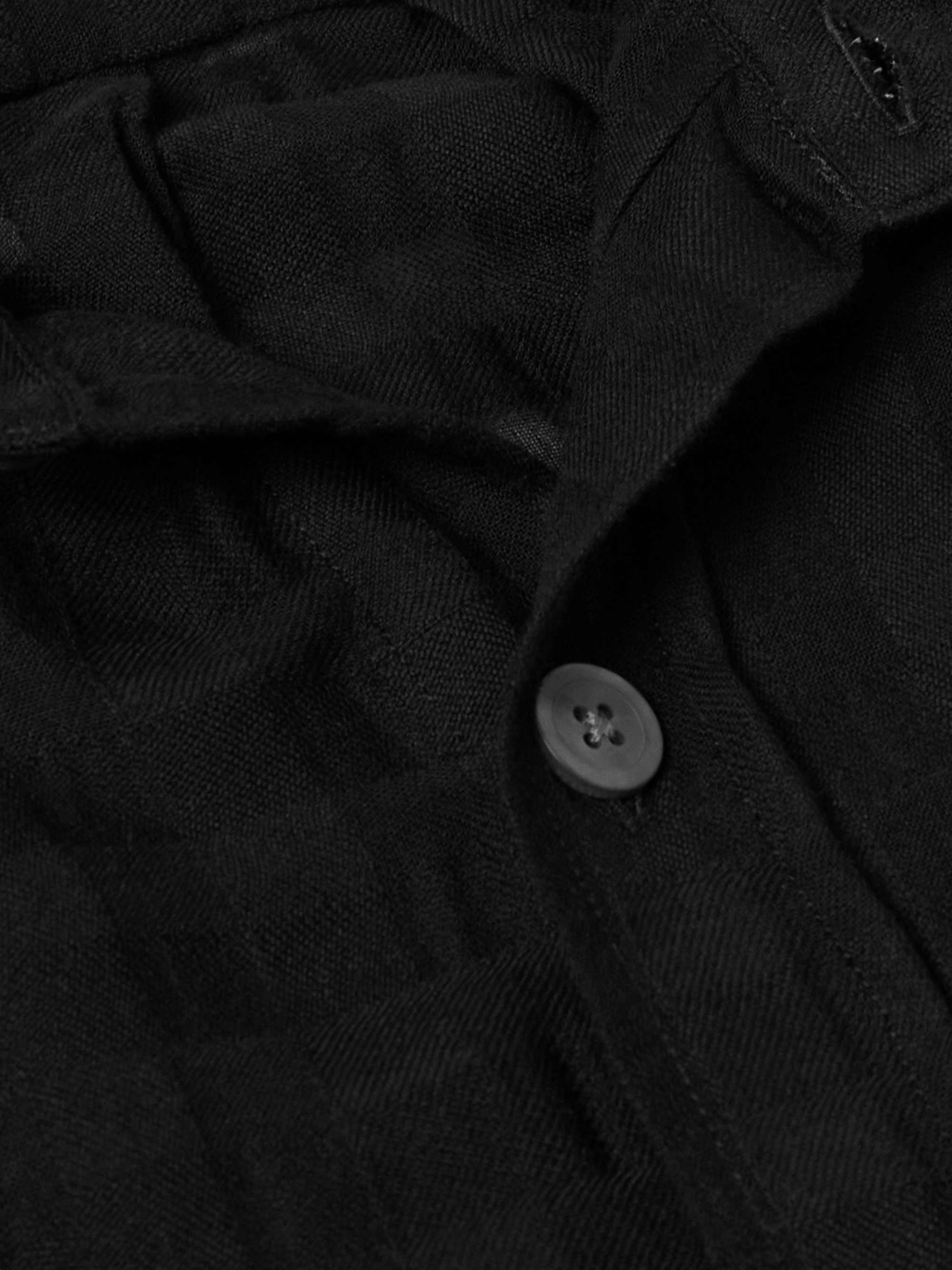 Checked Cotton-Blend Jacquard Shirt view