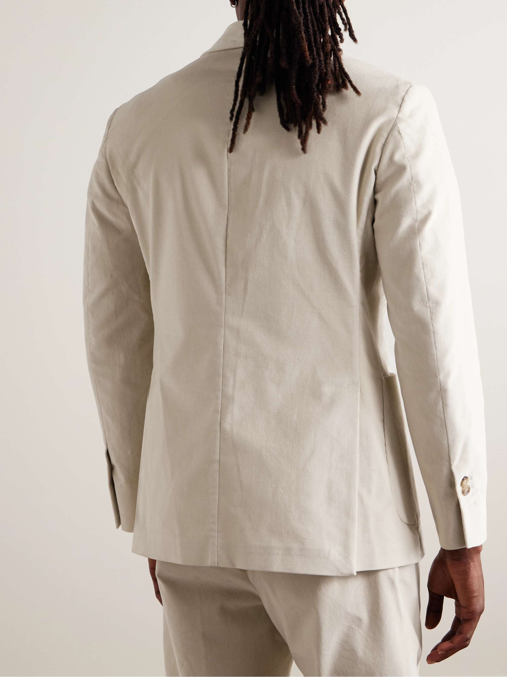 Aston Cotton-Blend Corduroy Suit Jacket view