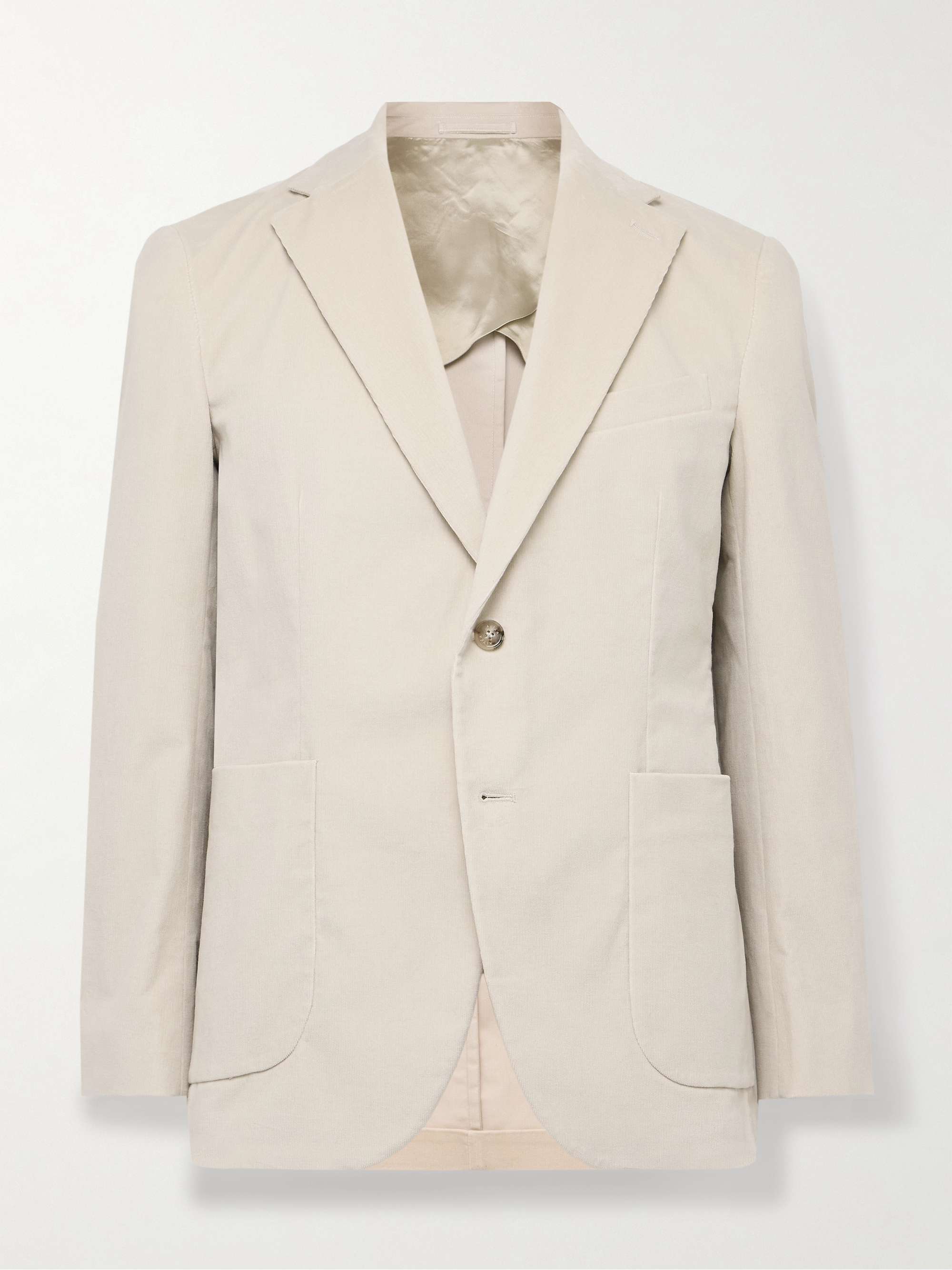 Aston Cotton-Blend Corduroy Suit Jacket view