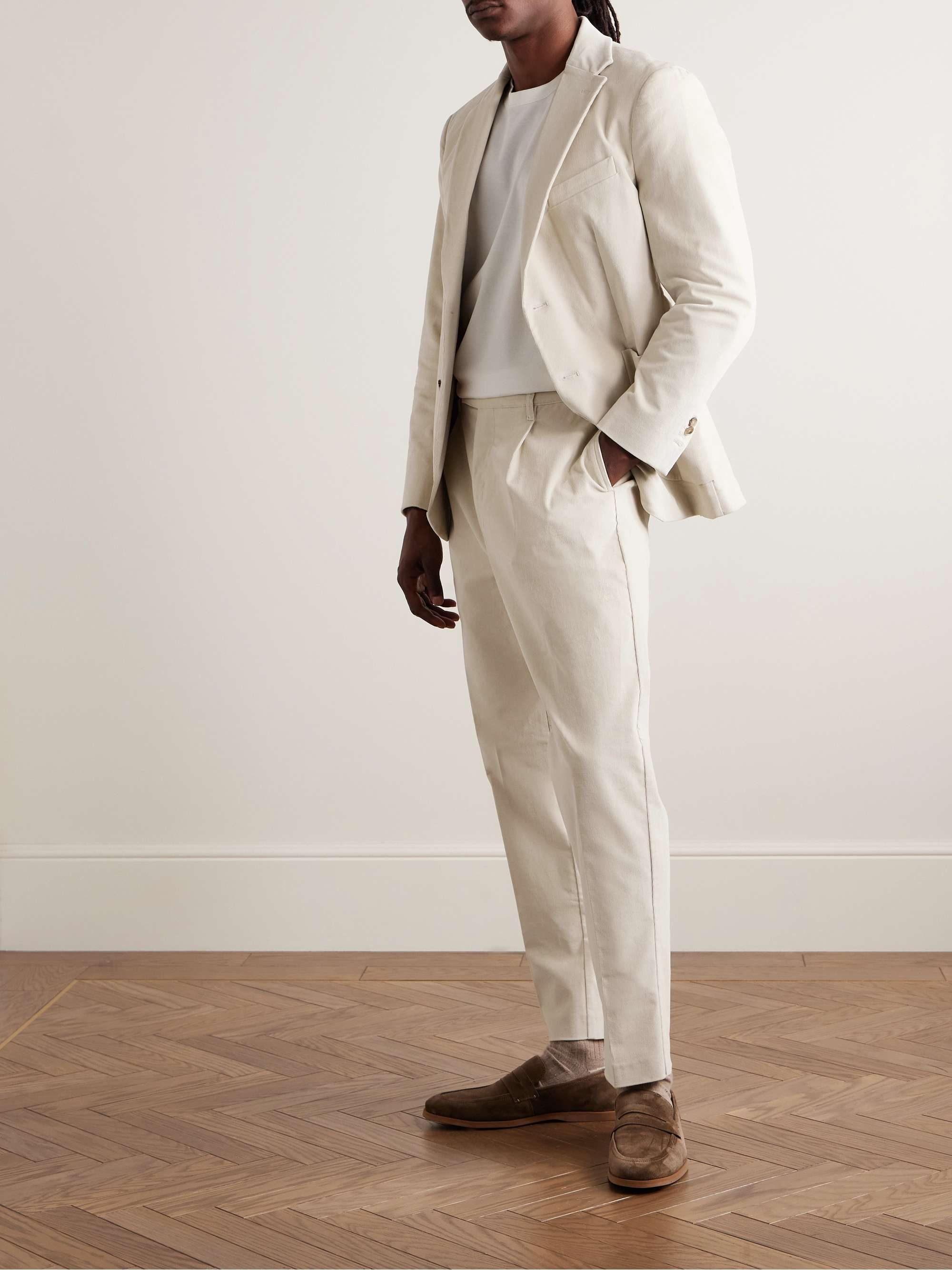 Aston Cotton-Blend Corduroy Suit Jacket view