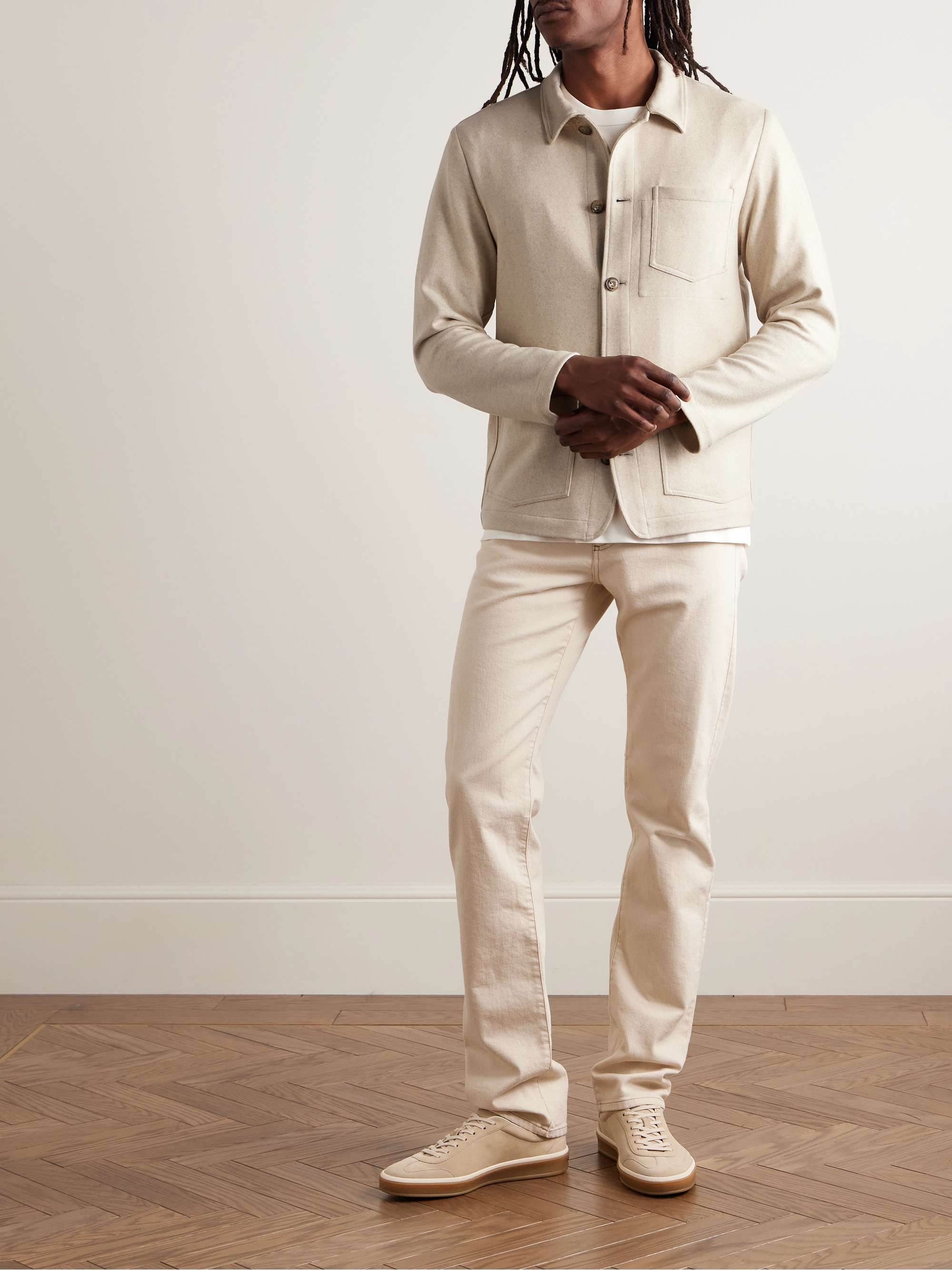 Pablo Cashmere-Blend Overshirt view