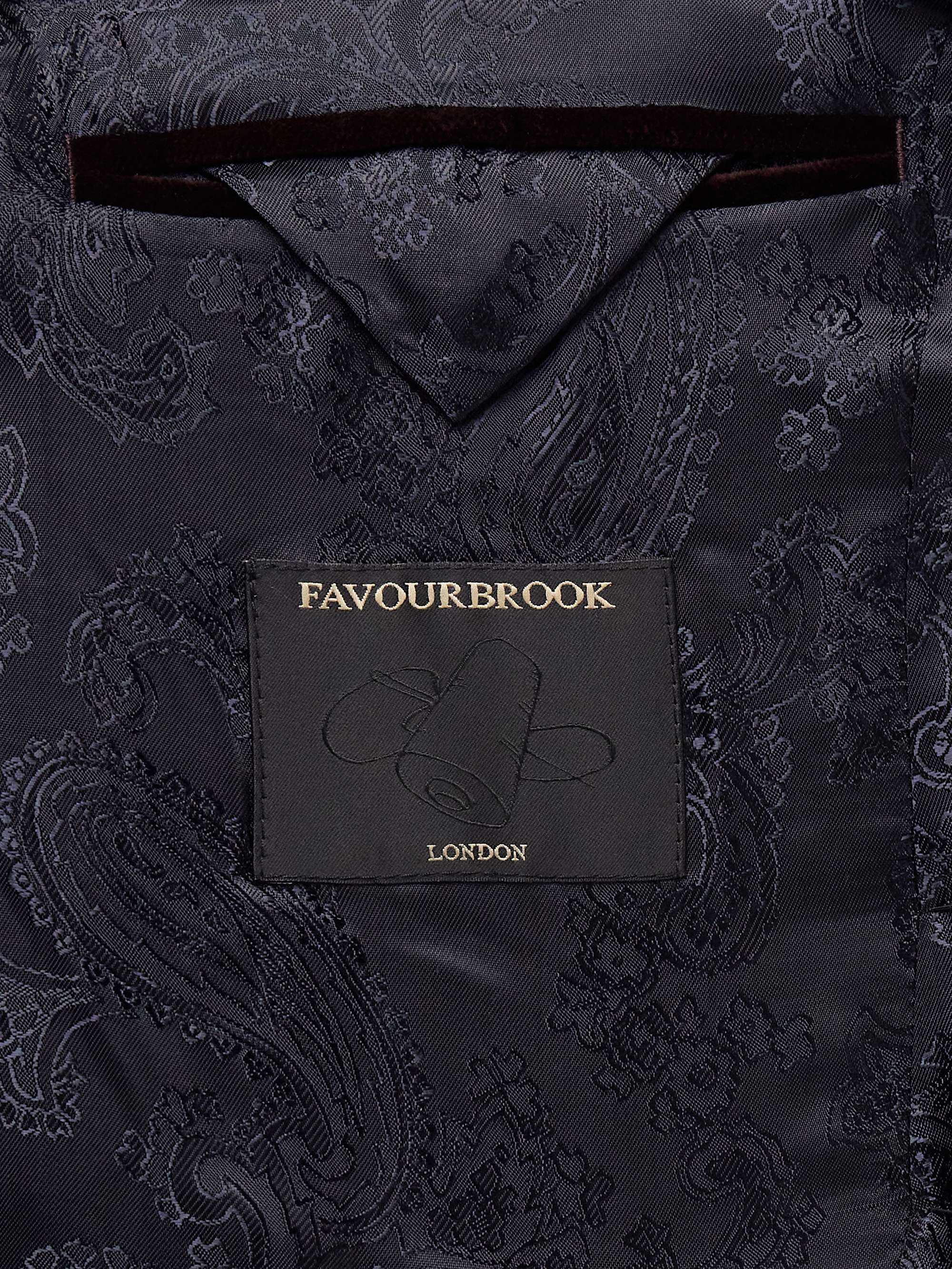 Faille-Trimmed Cotton-Velvet Tuxedo Jacket view