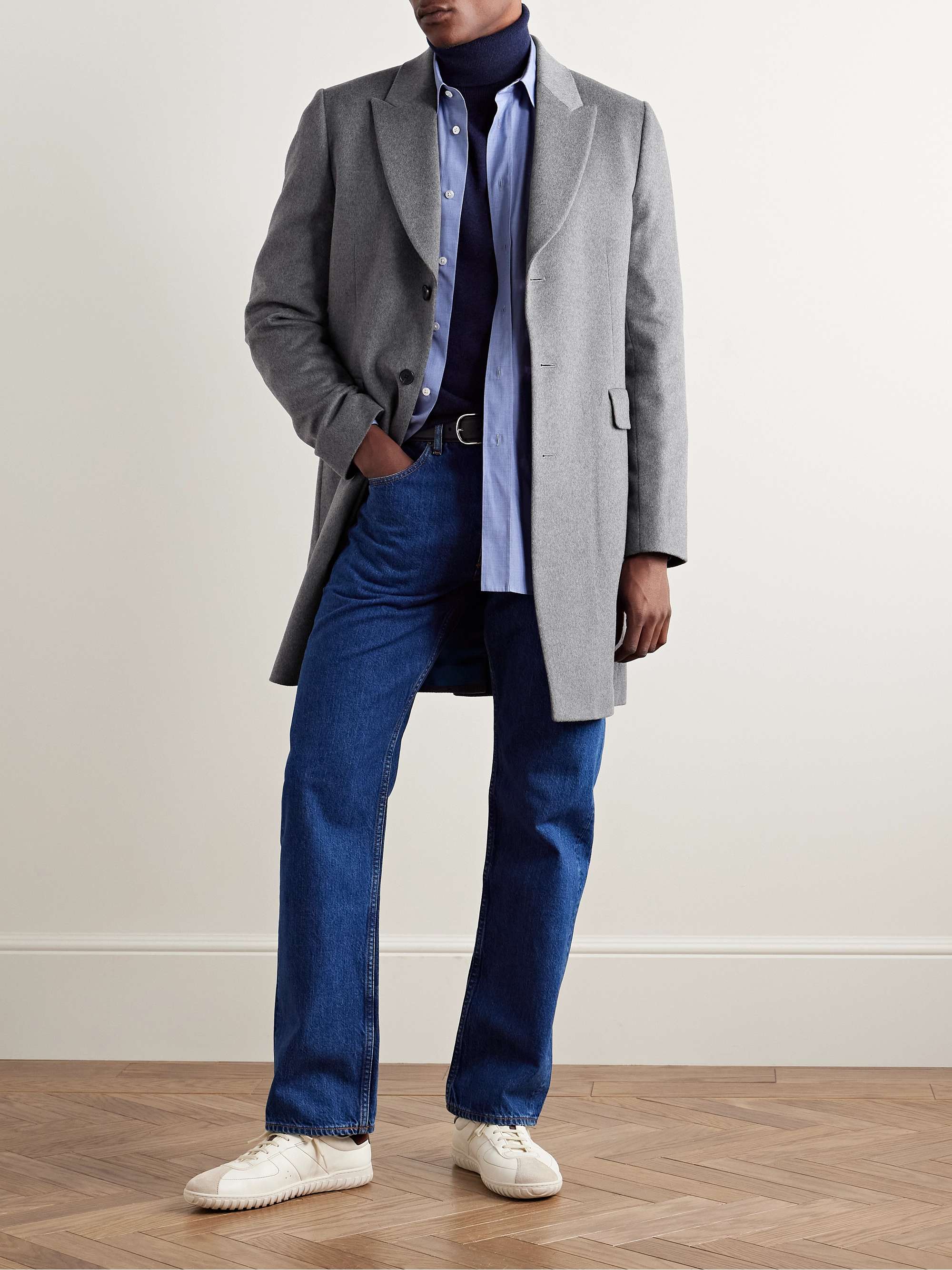 Wool and Cashmere-Blend Overcoat view