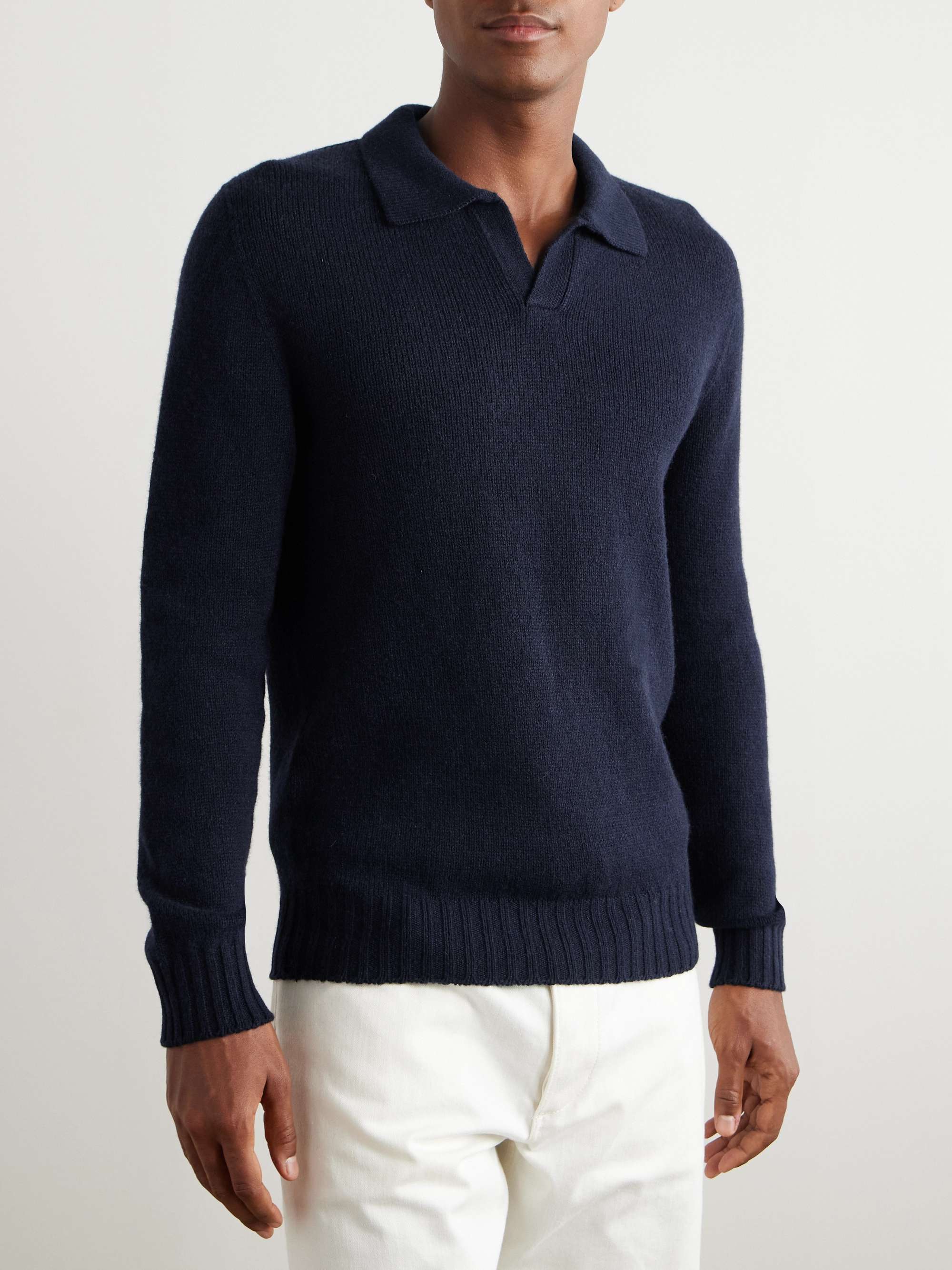 Cashmere Polo Shirt view
