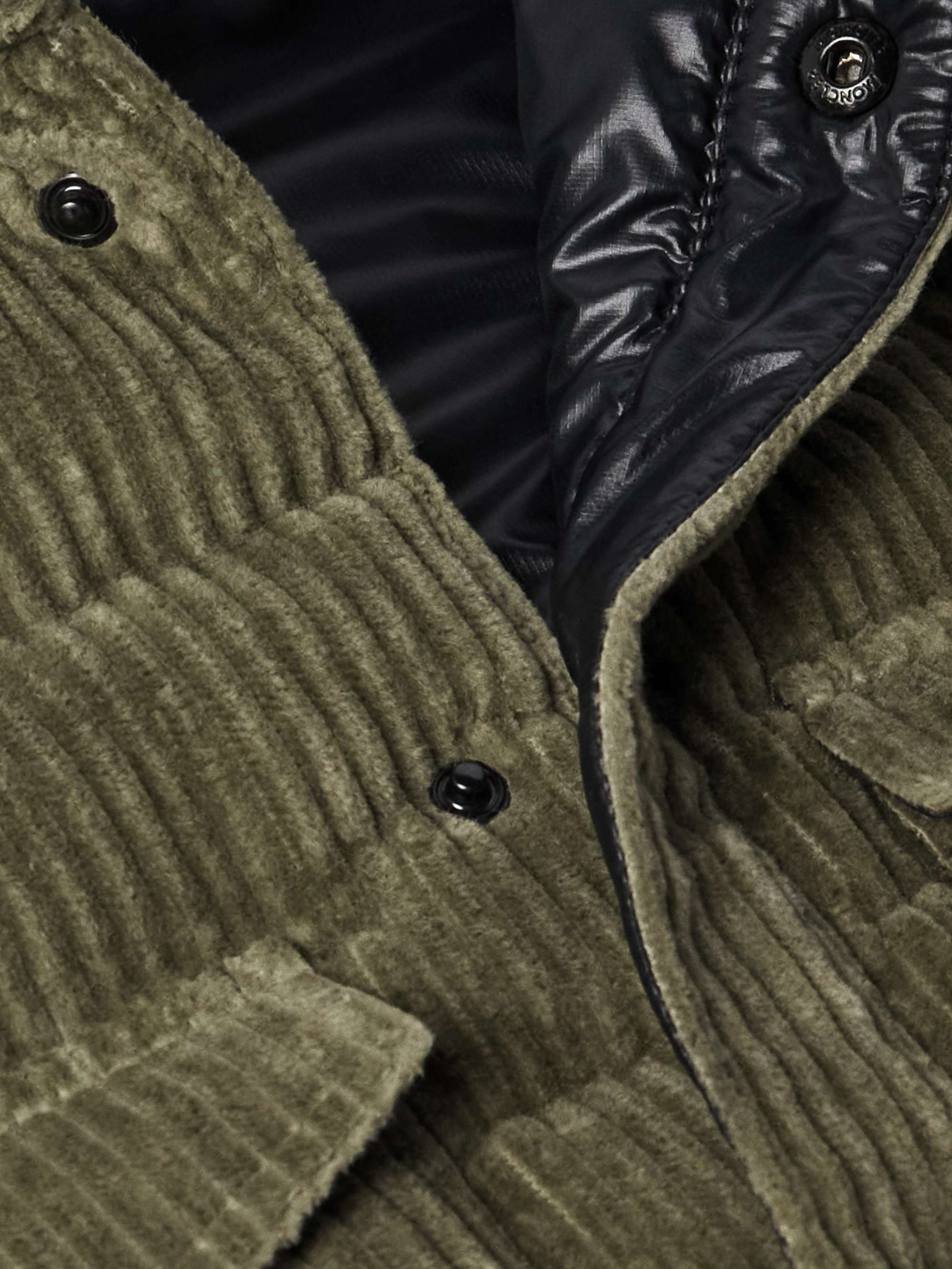 Gelt Quilted Cotton-Blend Corduroy Down Jacket view