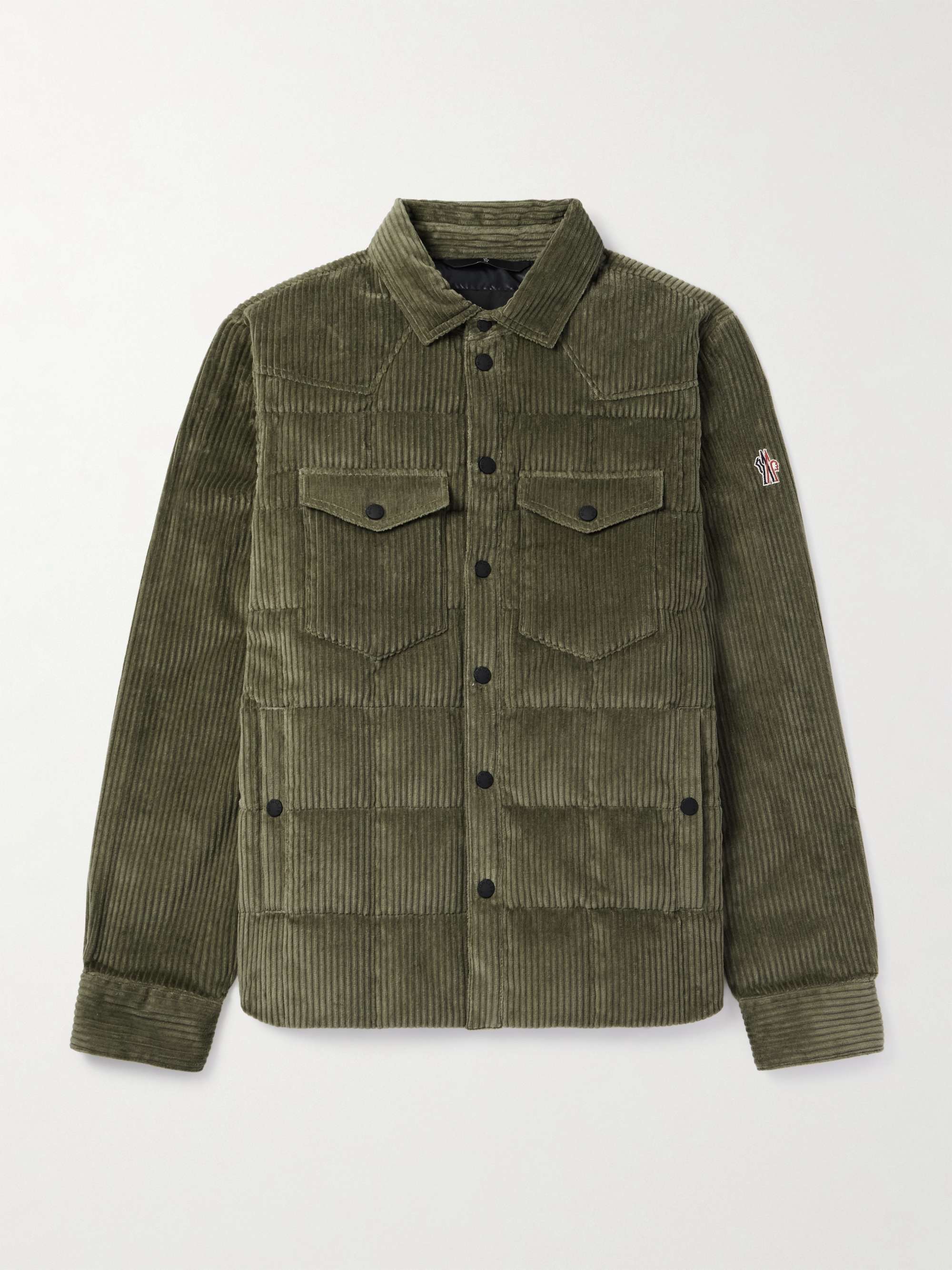 Gelt Quilted Cotton-Blend Corduroy Down Jacket view