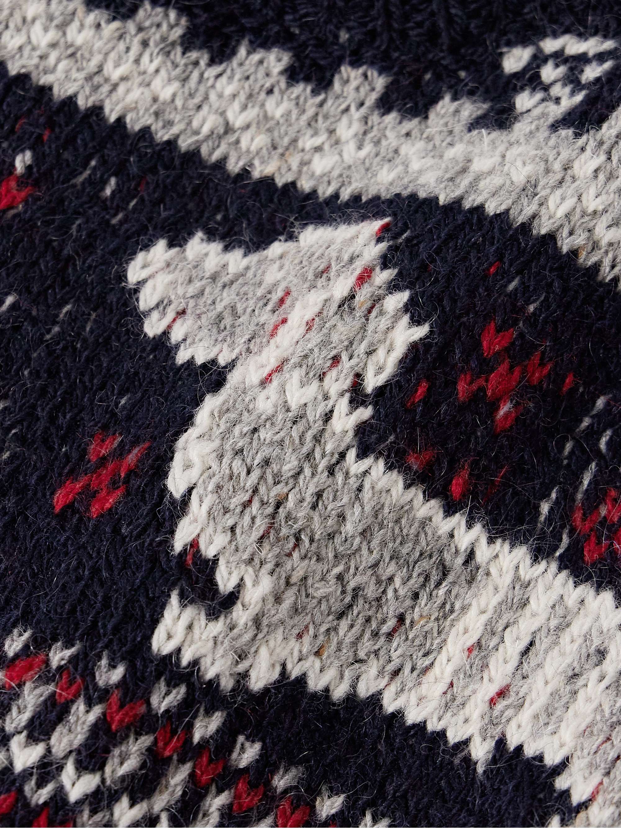 Holiday Hector Fair Isle Wool and Mohair-Blend Sweater view