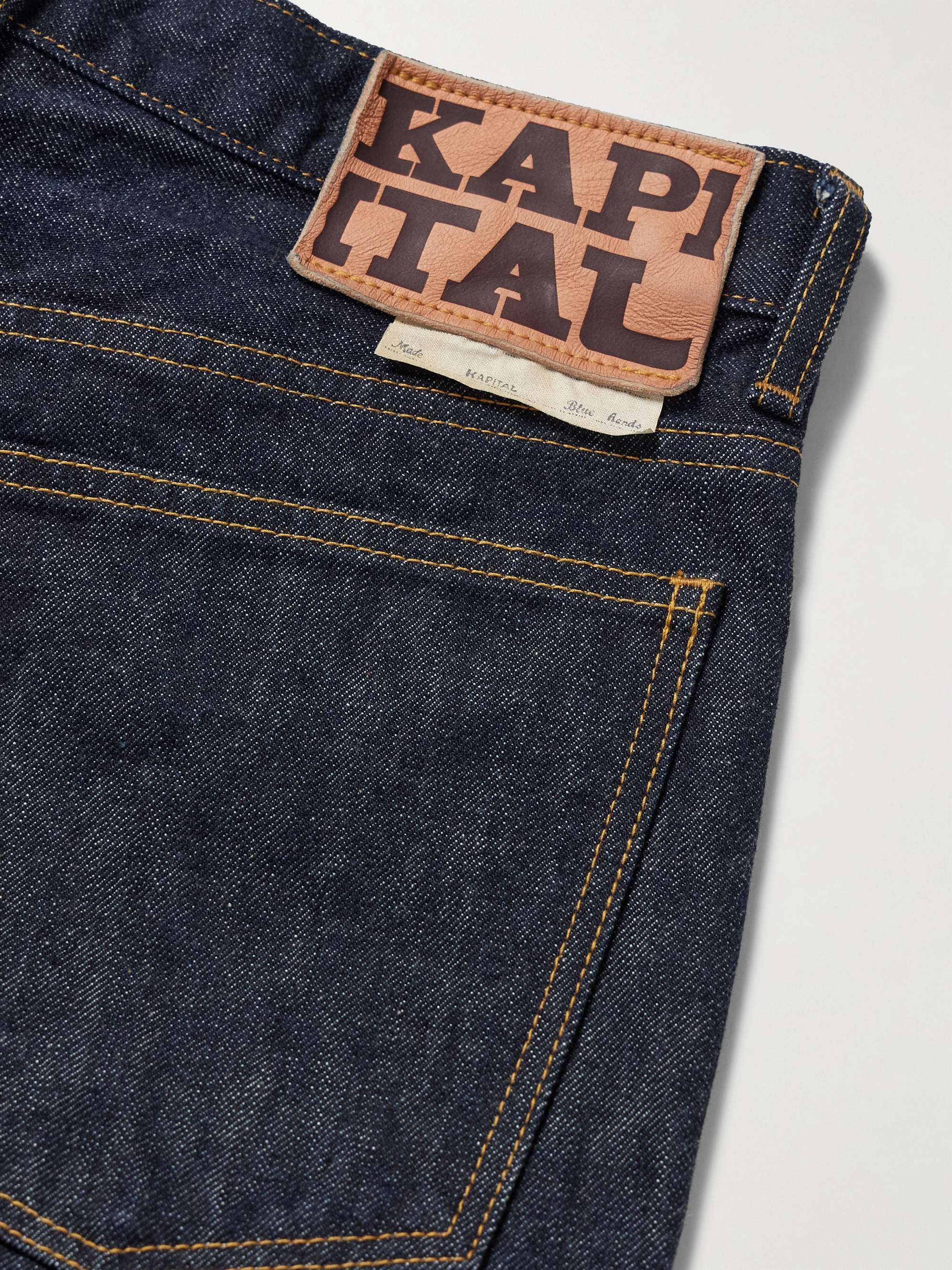 Slim-Fit Flared Jeans view
