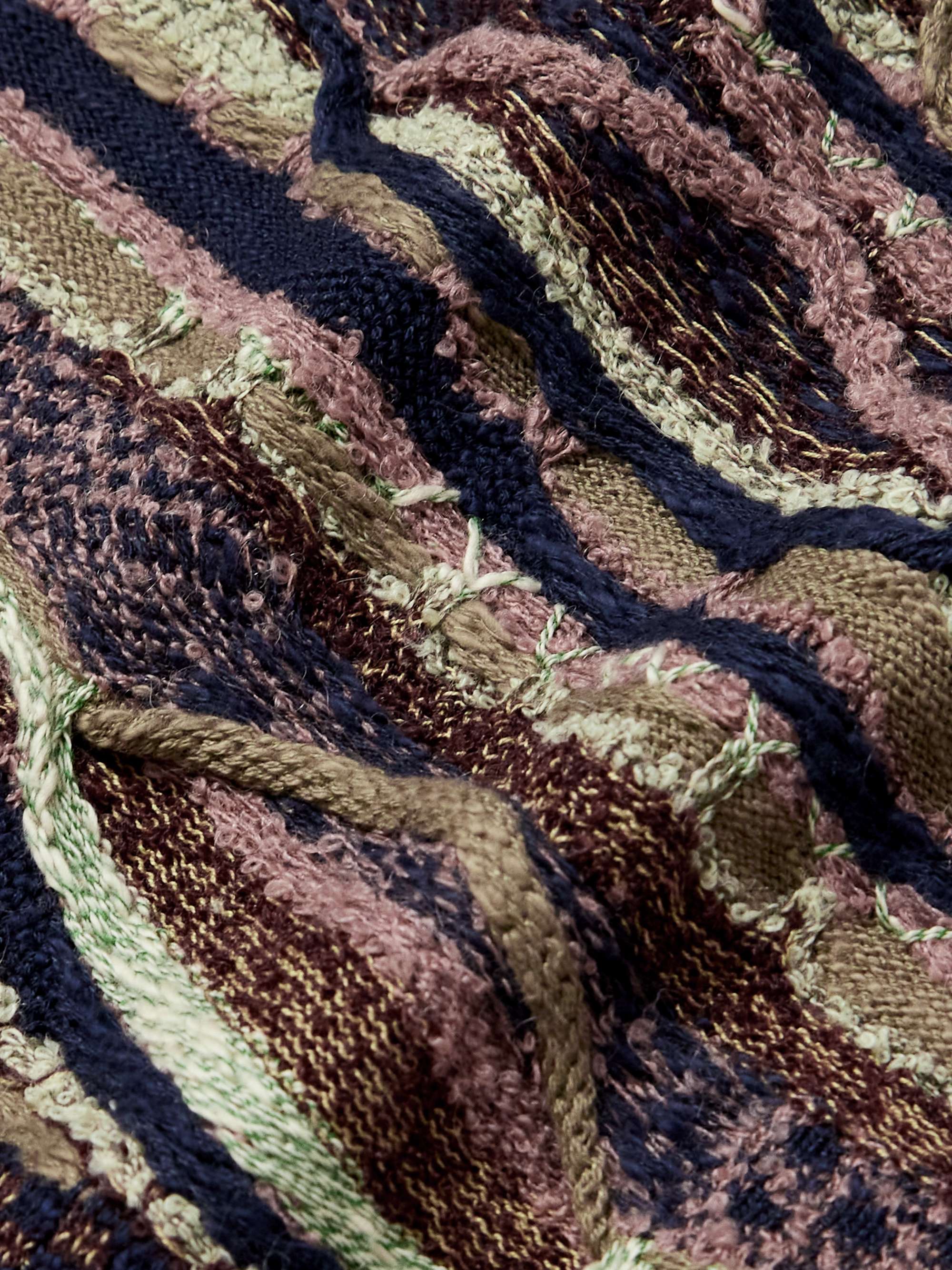 Gaudy Knitted Hoodie view