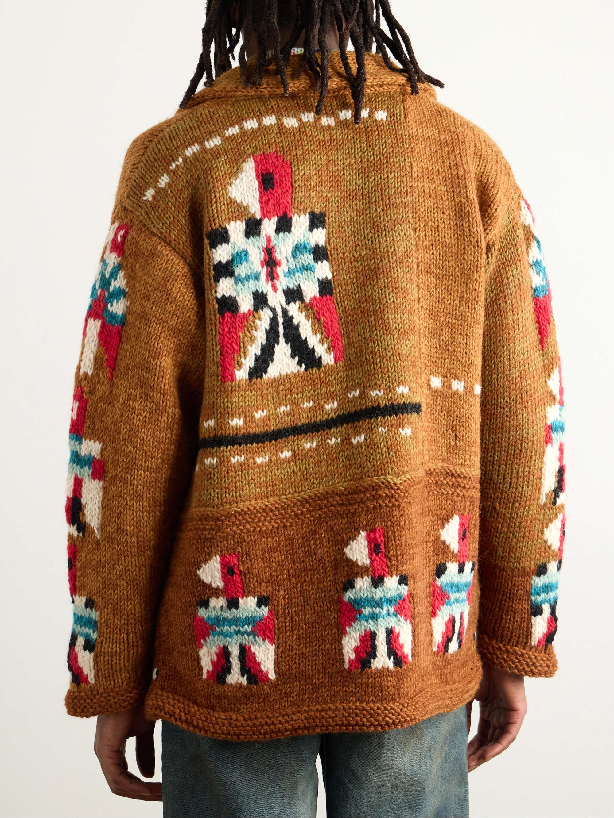 Wool-Jacquard Cardigan view