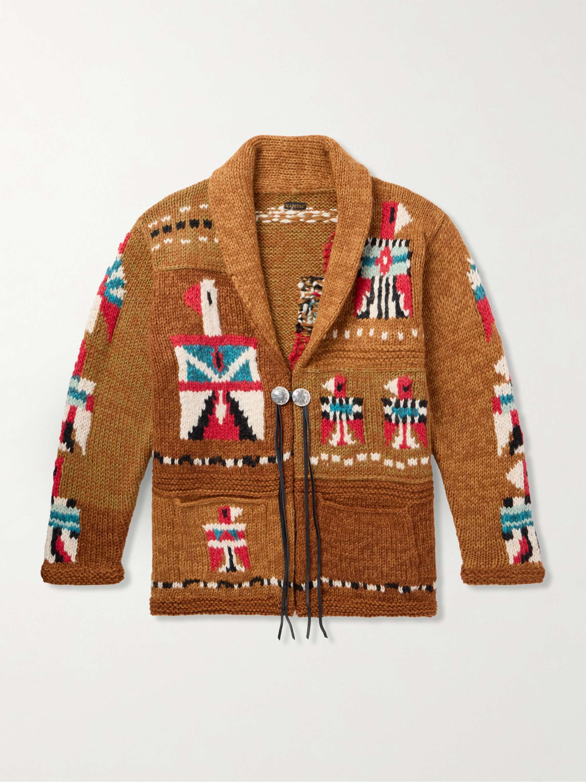 Wool-Jacquard Cardigan view
