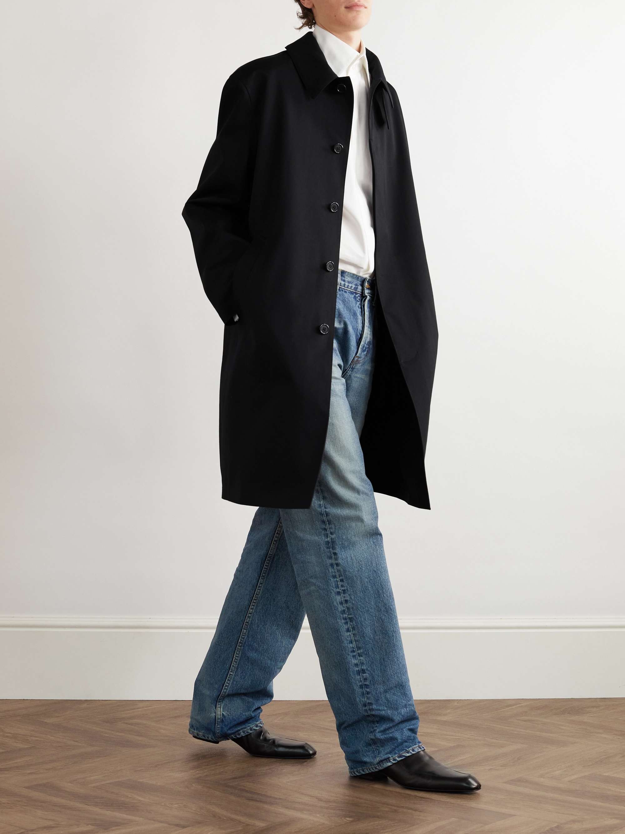 Cotton-Blend Coat view