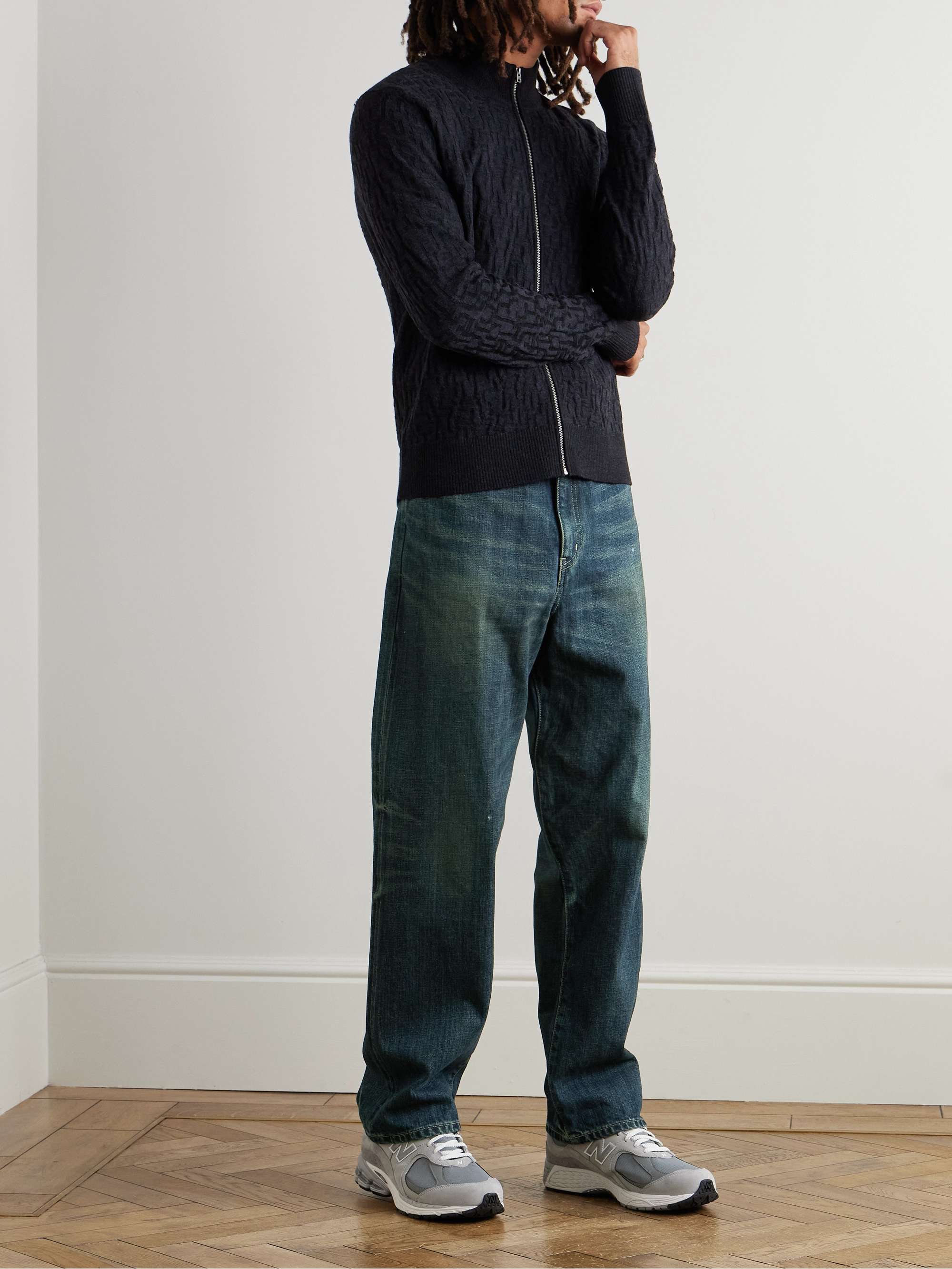 DP Basic Straight-Leg Selvedge Jeans view