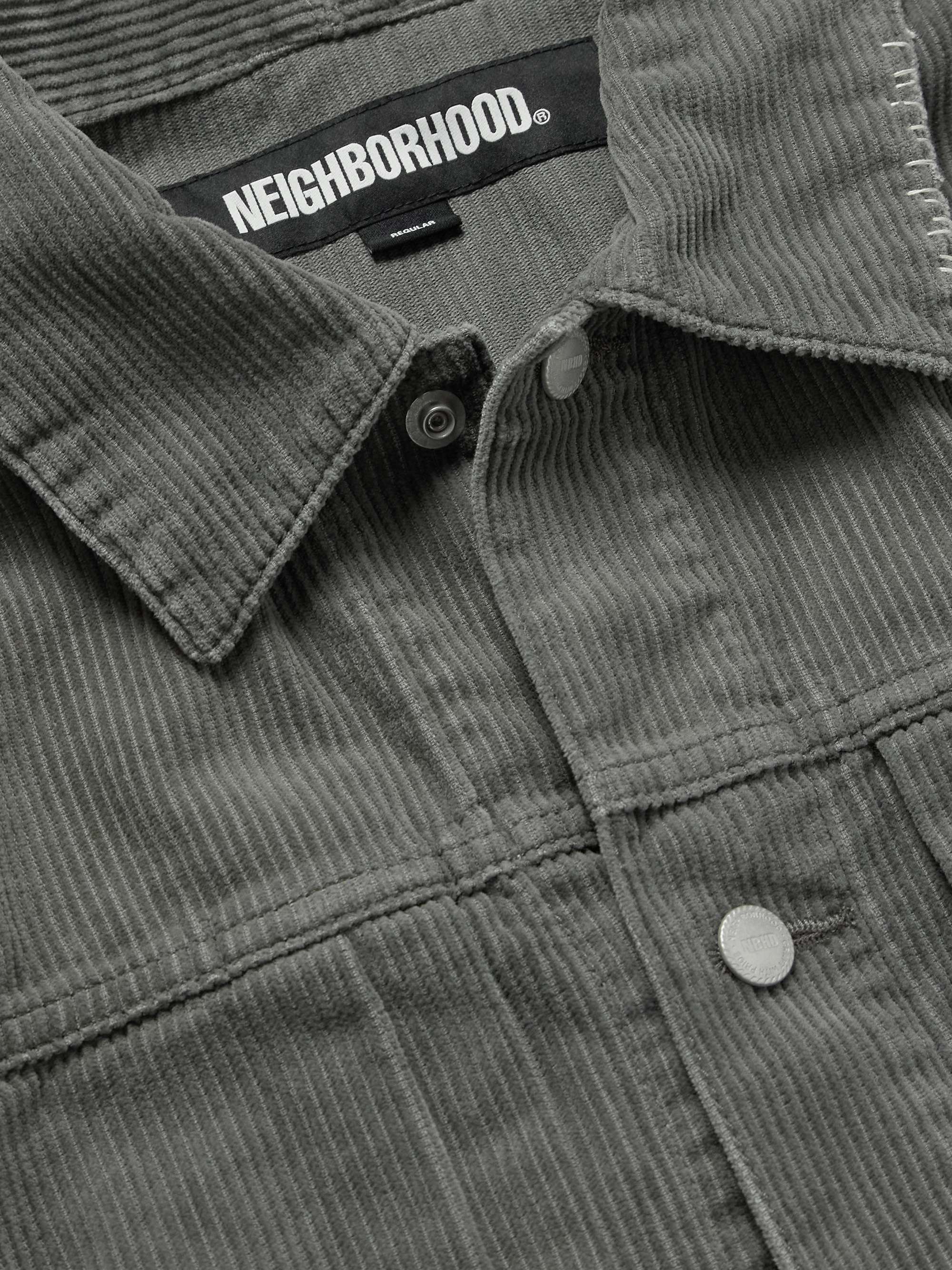 Savage Cotton-Corduroy Trucker Jacket view