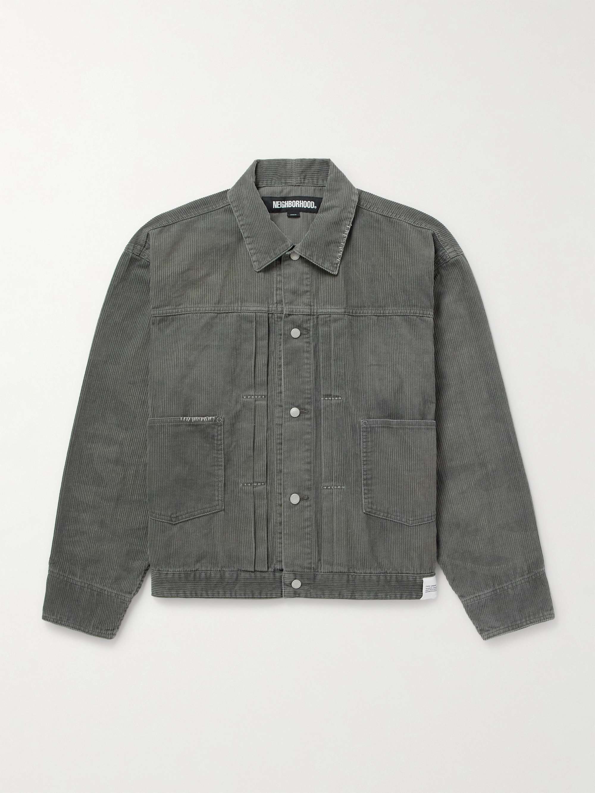 Savage Cotton-Corduroy Trucker Jacket view