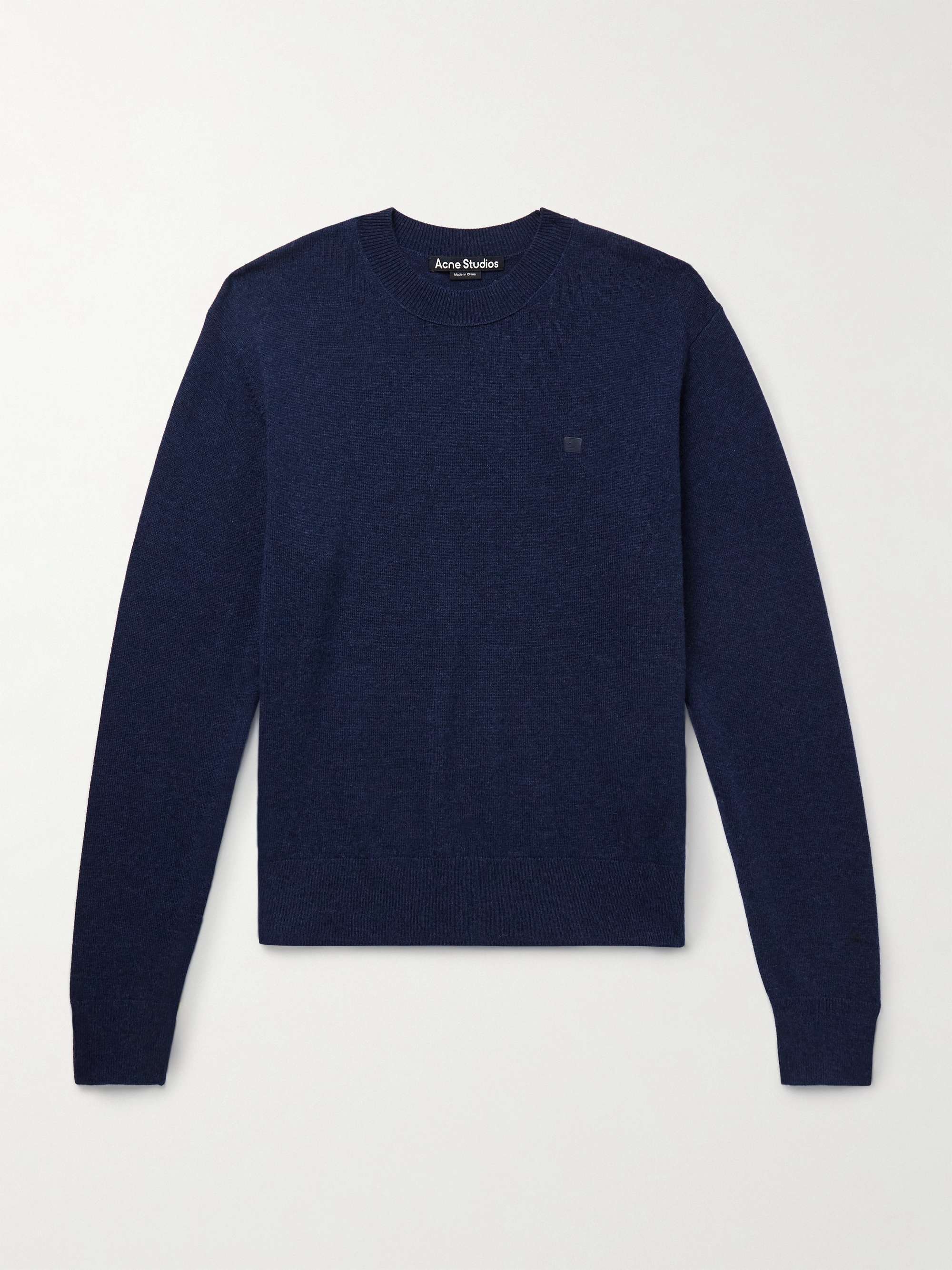 Kalas Logo-Appliquéd Wool and Yak-Blend Sweater view