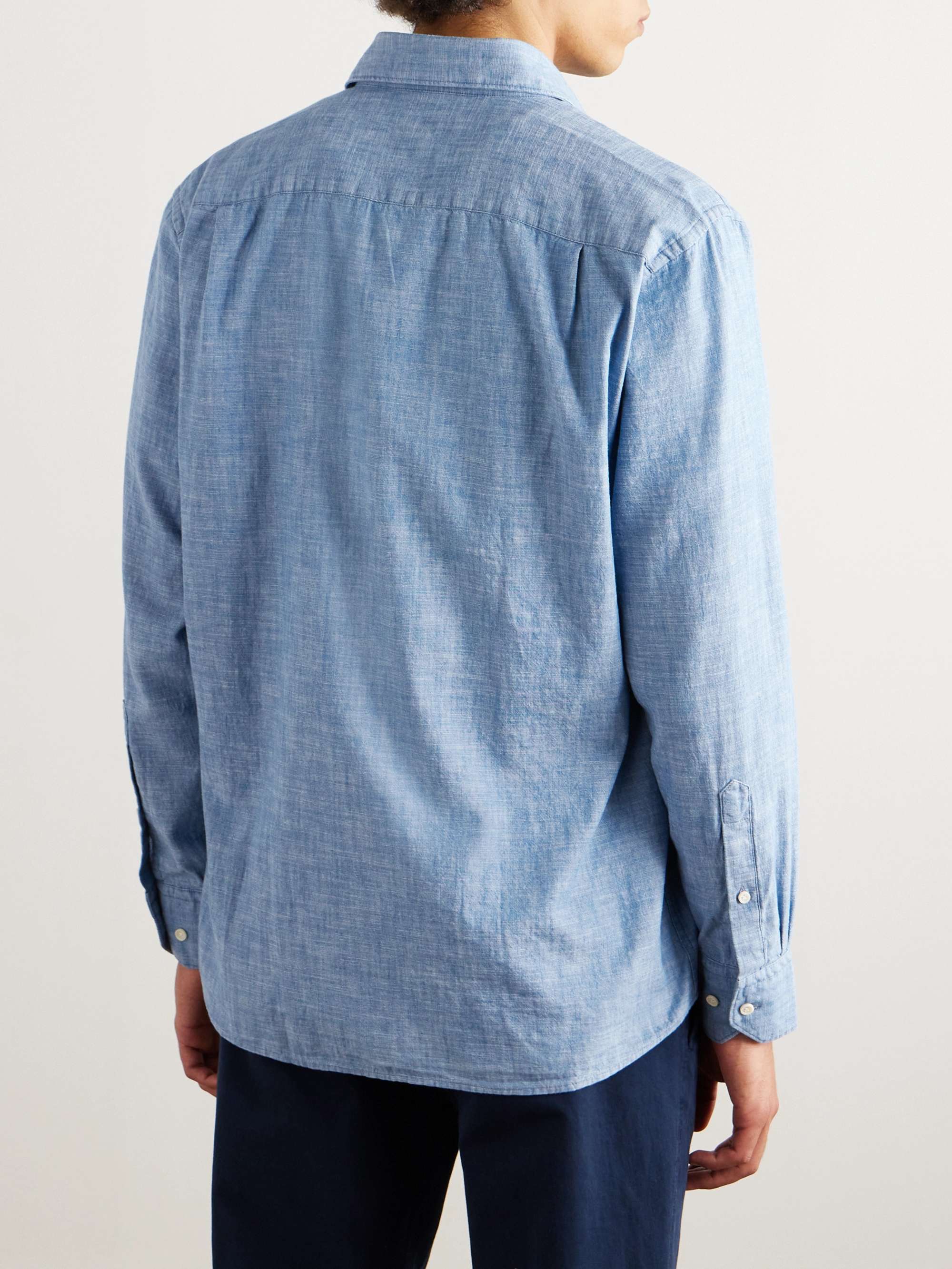 Selvedge Cotton-Chambray Shirt view