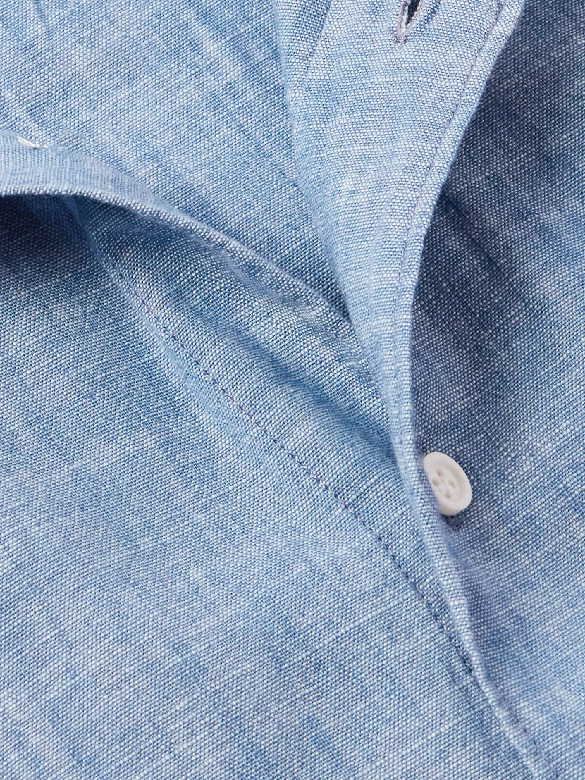 Selvedge Cotton-Chambray Shirt view