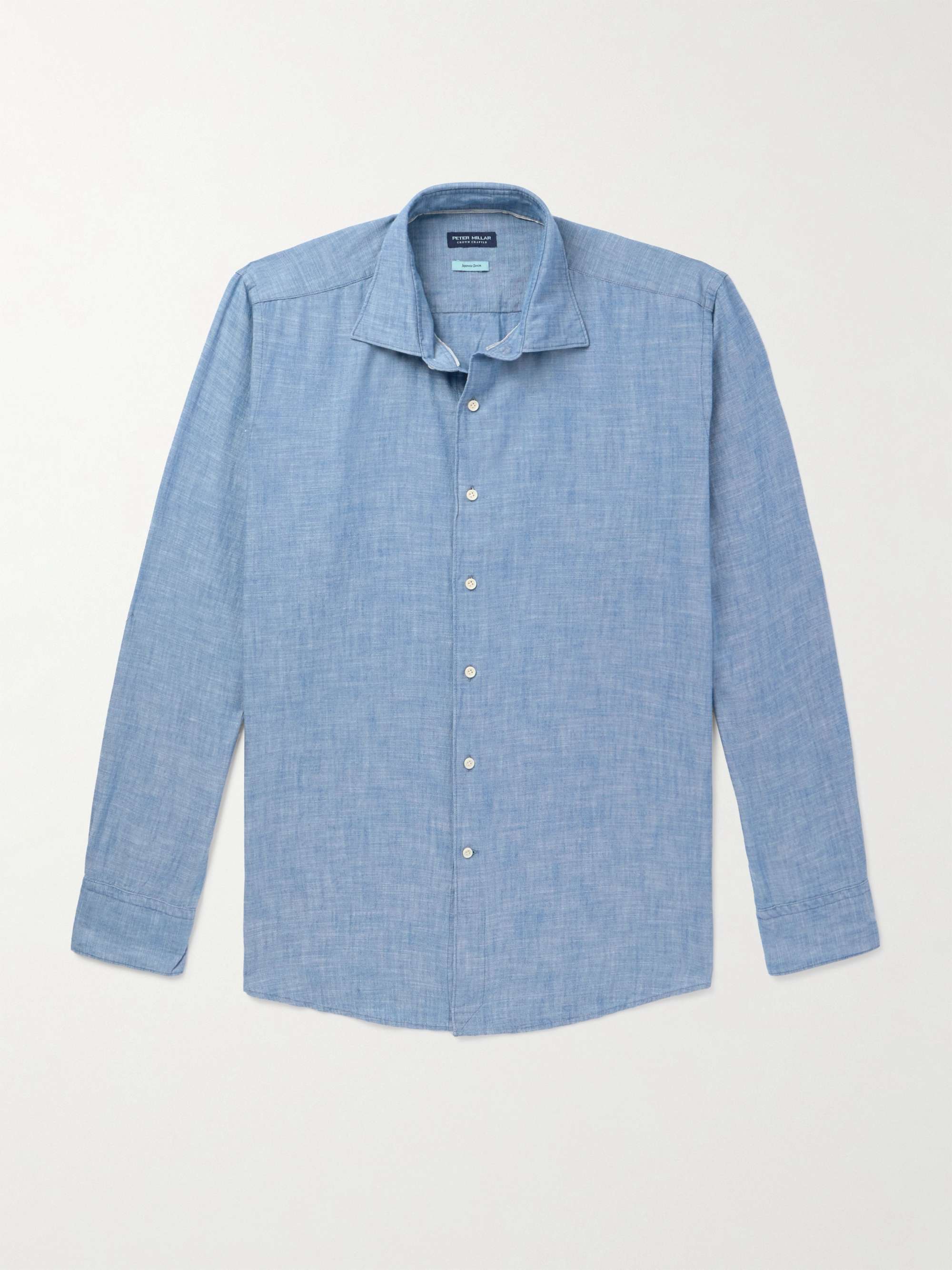 Selvedge Cotton-Chambray Shirt view