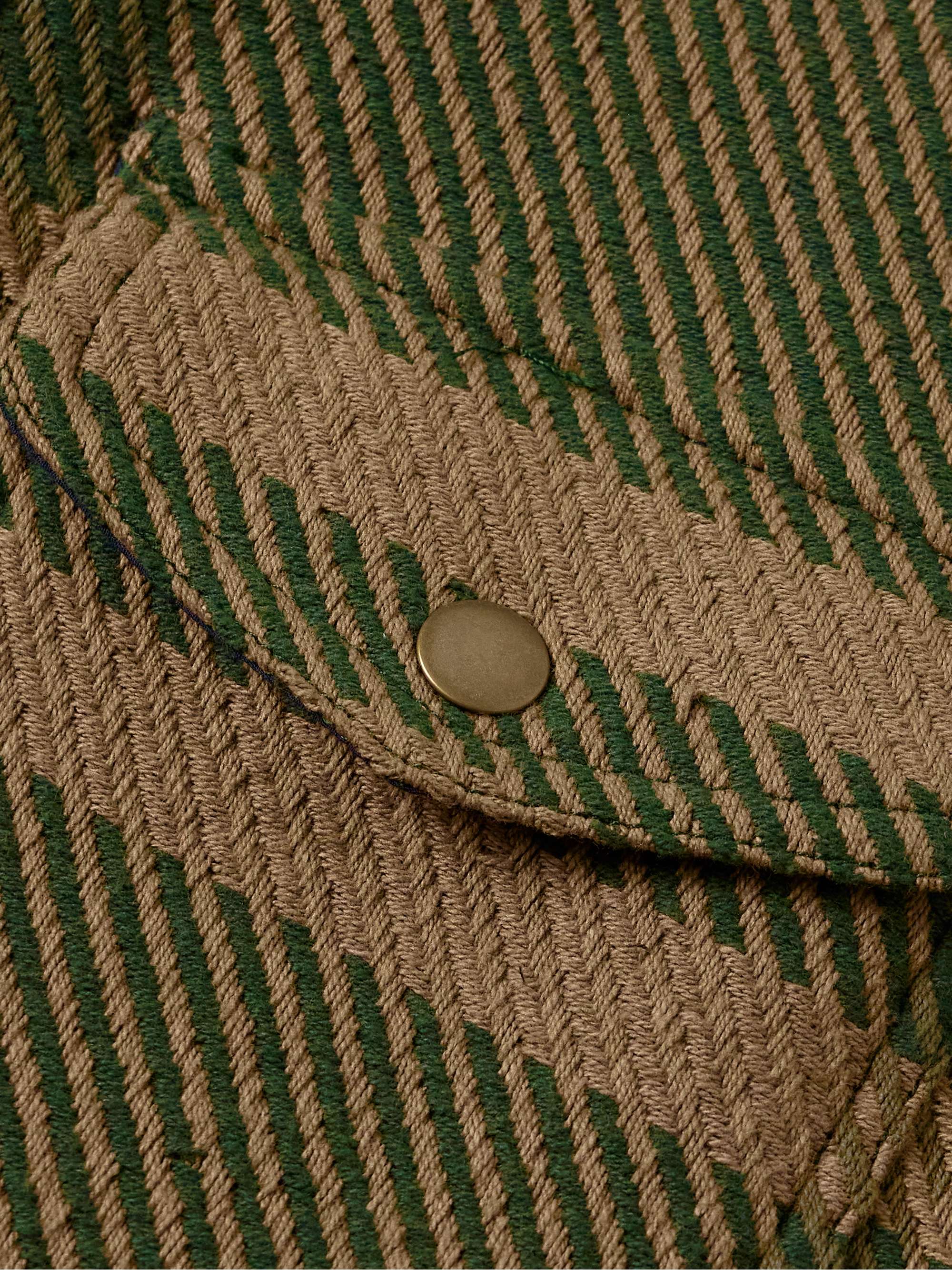 Checked Cotton-Twill Jacket view