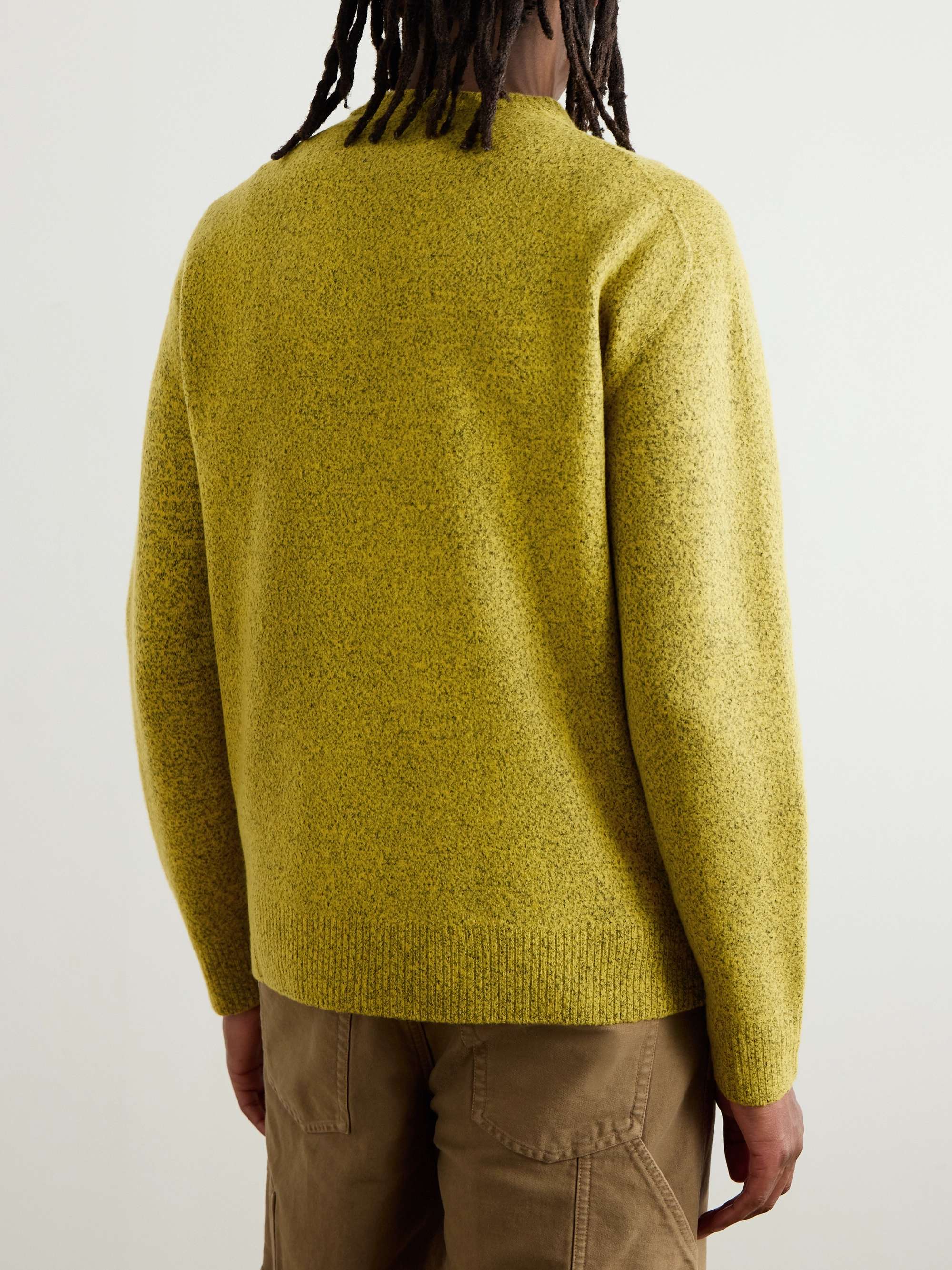 Boiled Wool-Blend Sweater view