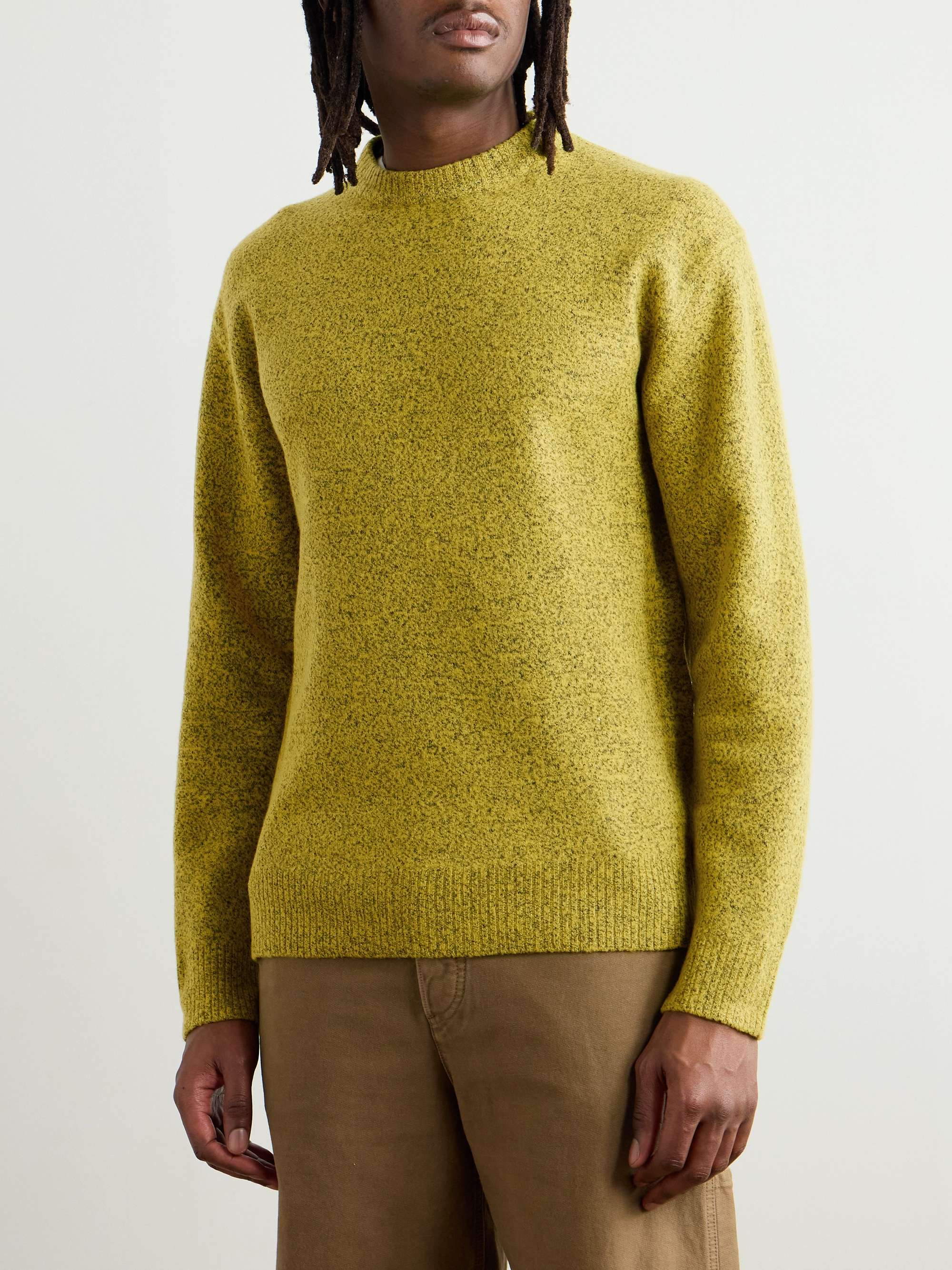 Boiled Wool-Blend Sweater view