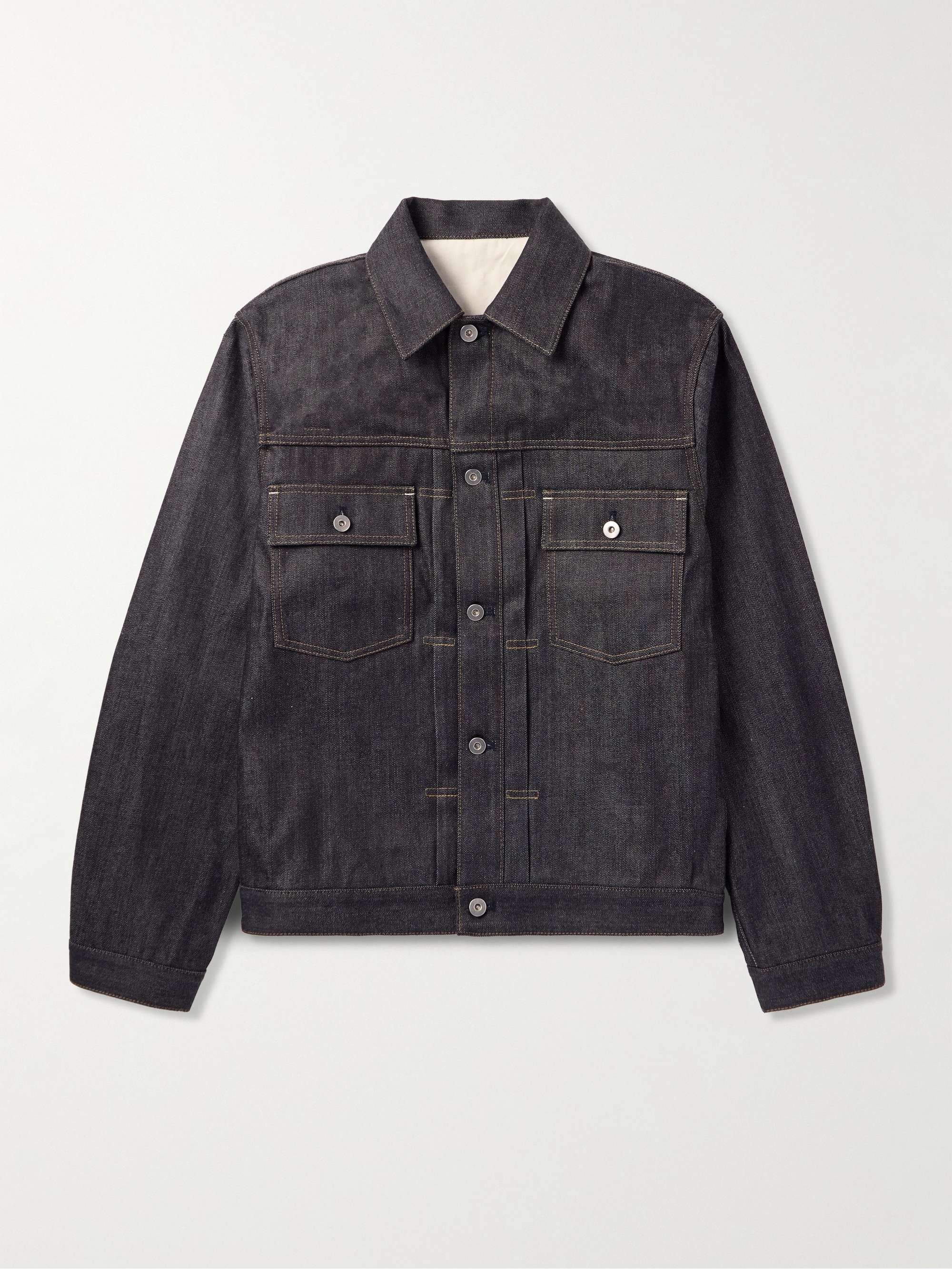 Raw Denim Trucker Jacket view