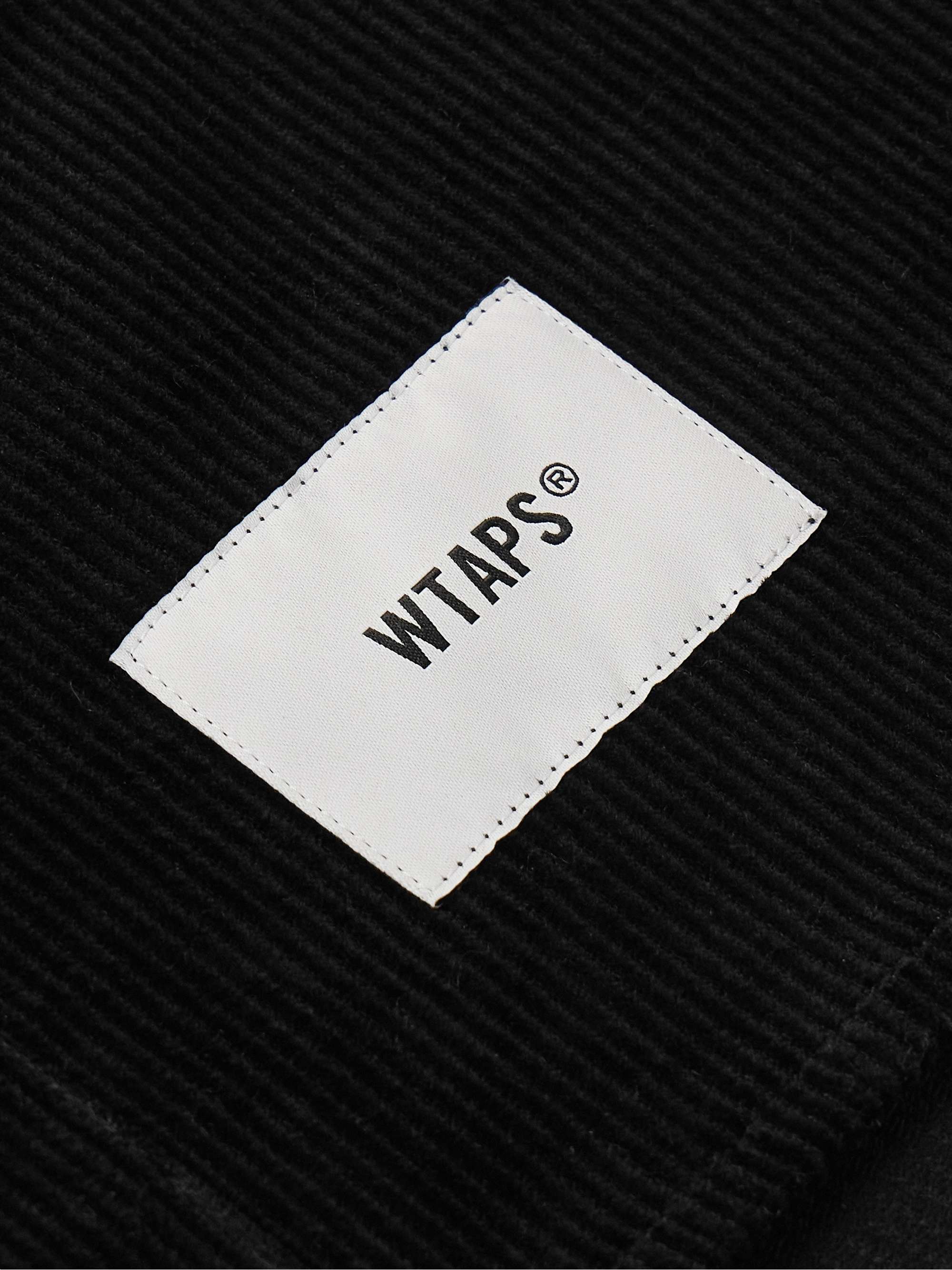 Logo-Appliquéd Cotton-Corduroy Shirt view