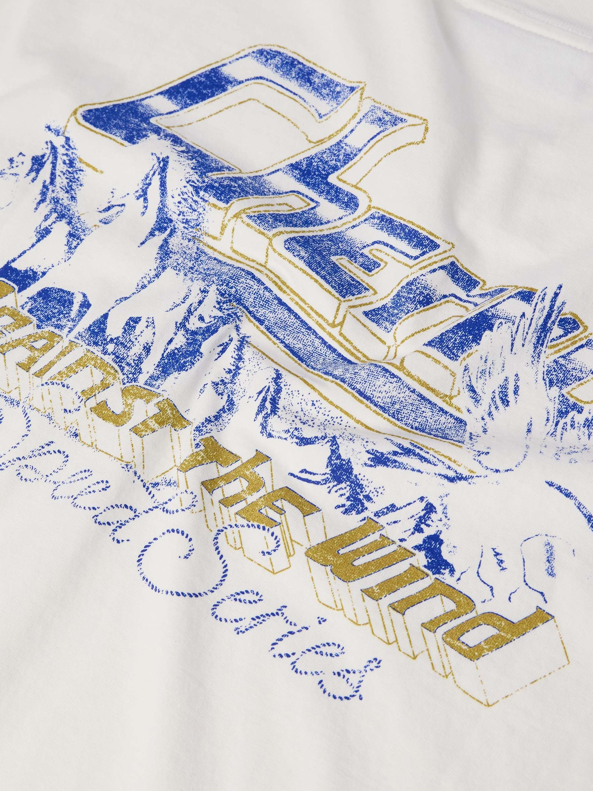Oversized Logo-Print Cotton-Jersey T-Shirt view