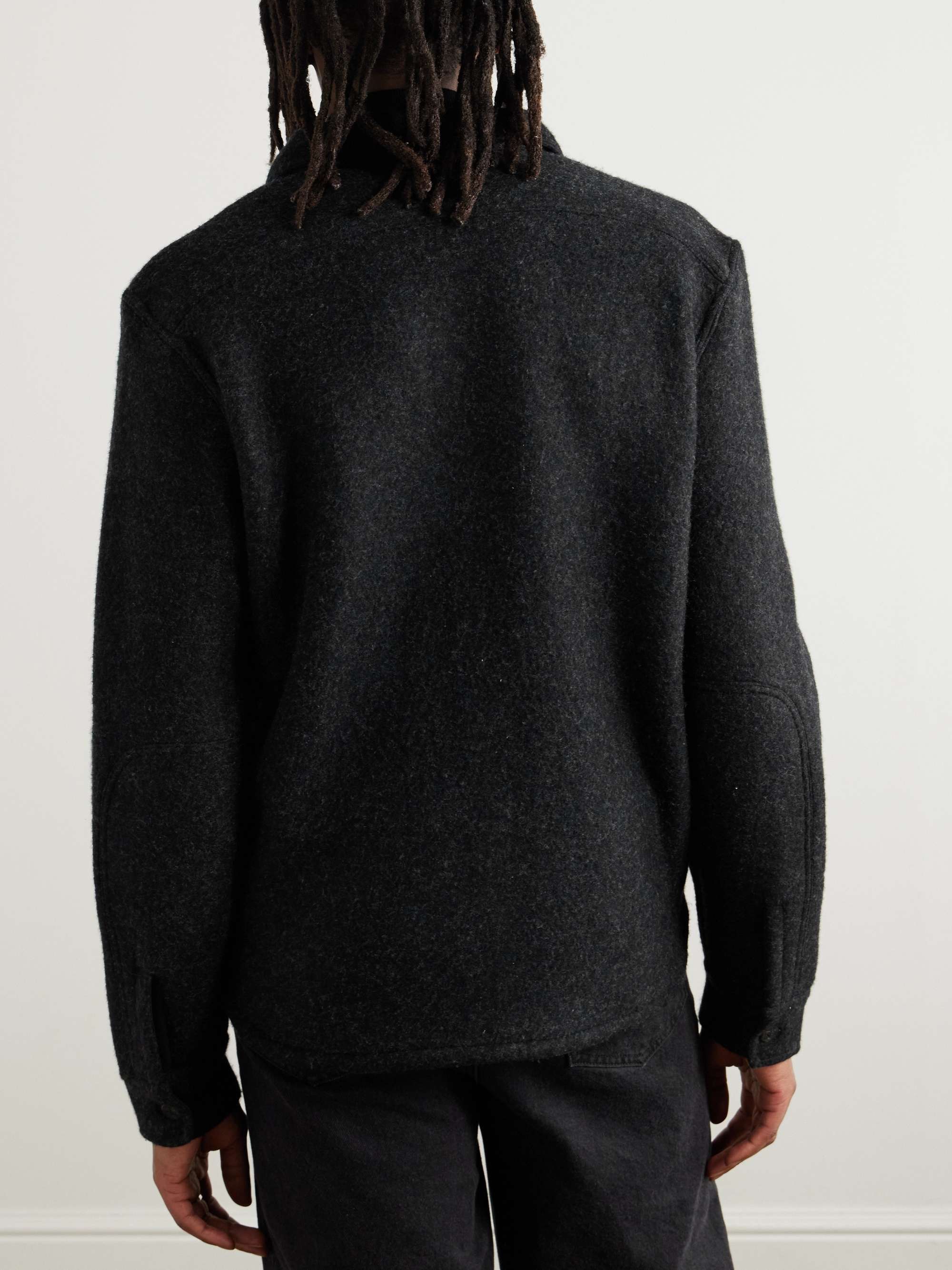 Wool-Blend Overshirt view