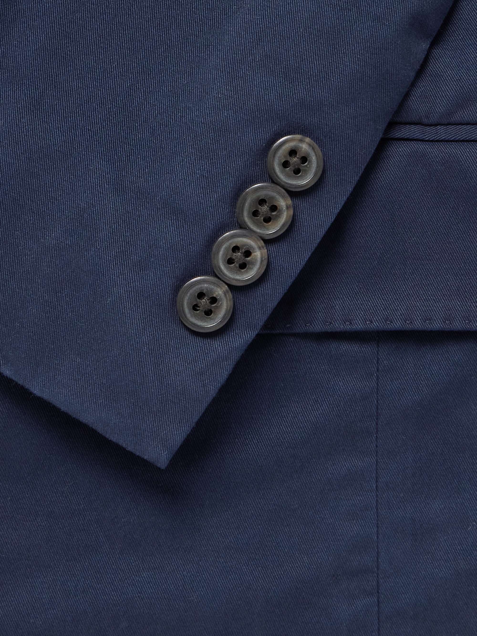 Cotton-Blend Twill Suit Jacket view