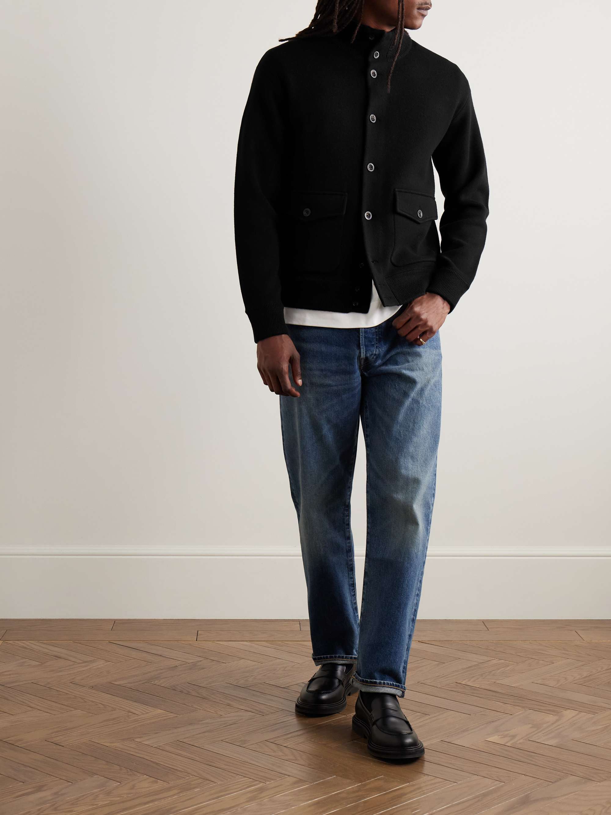 Wool-Blend Cardigan view