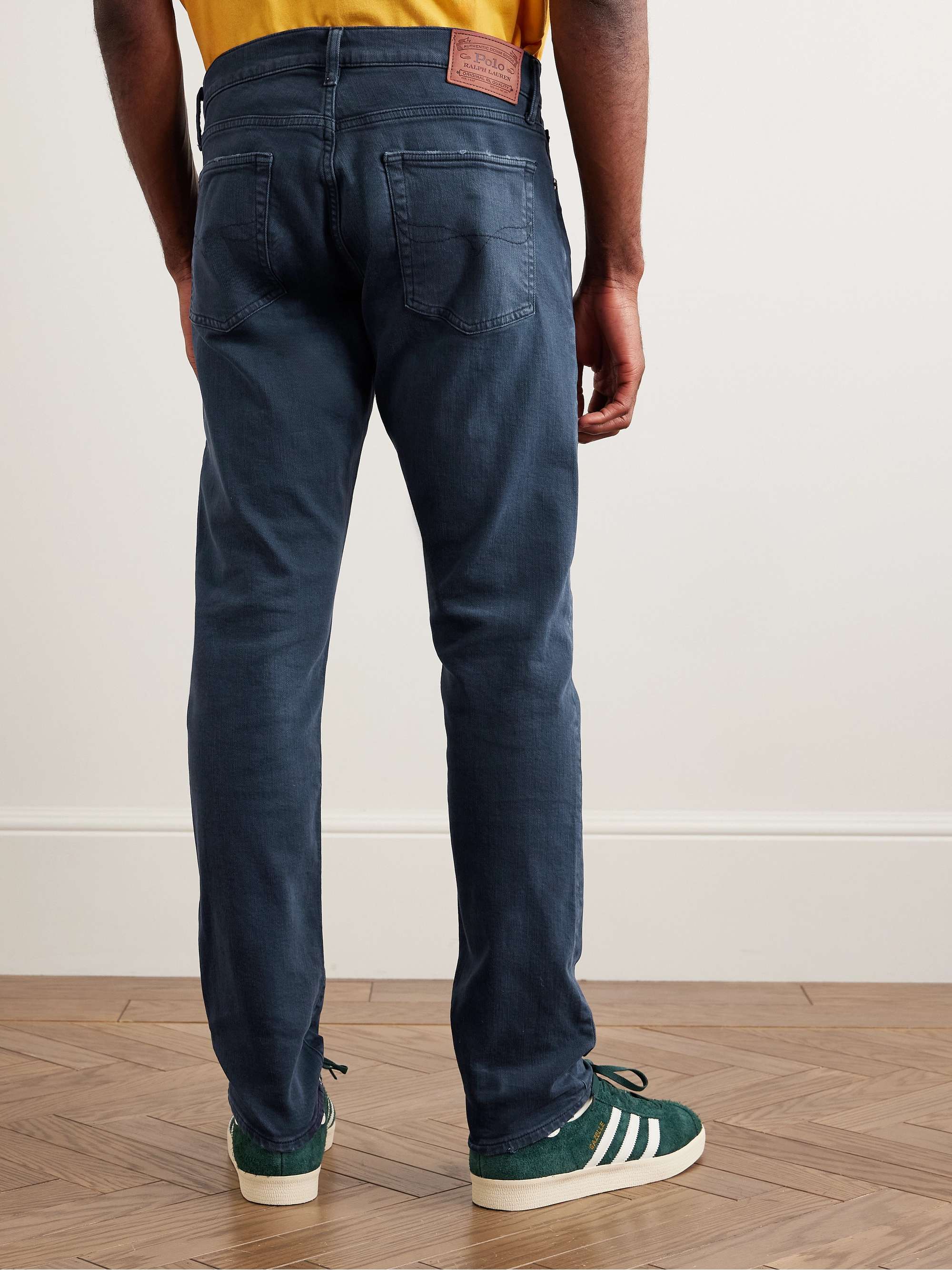 Sullivan Distressed Slim-Fit Jeans view