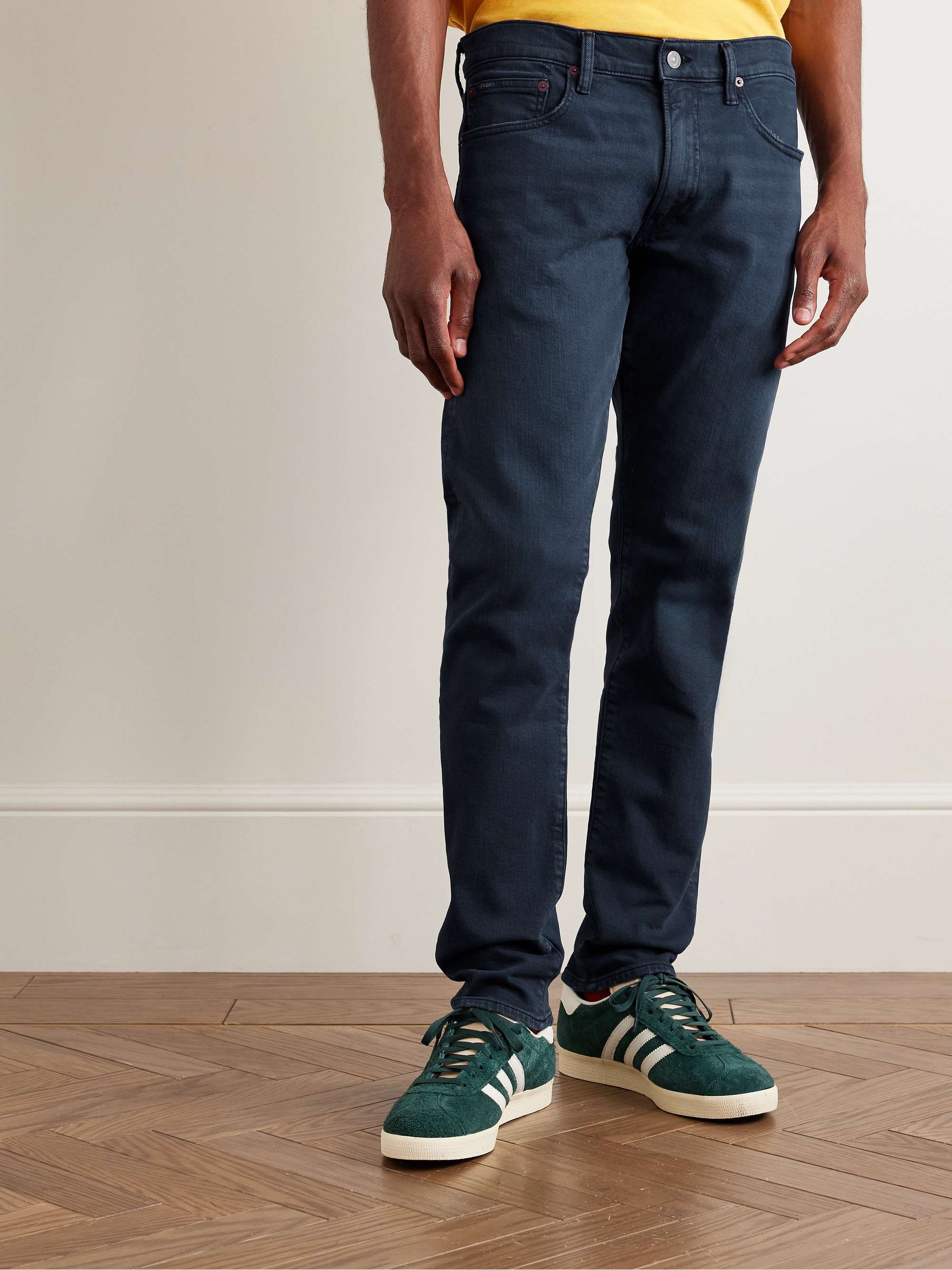 Sullivan Distressed Slim-Fit Jeans view
