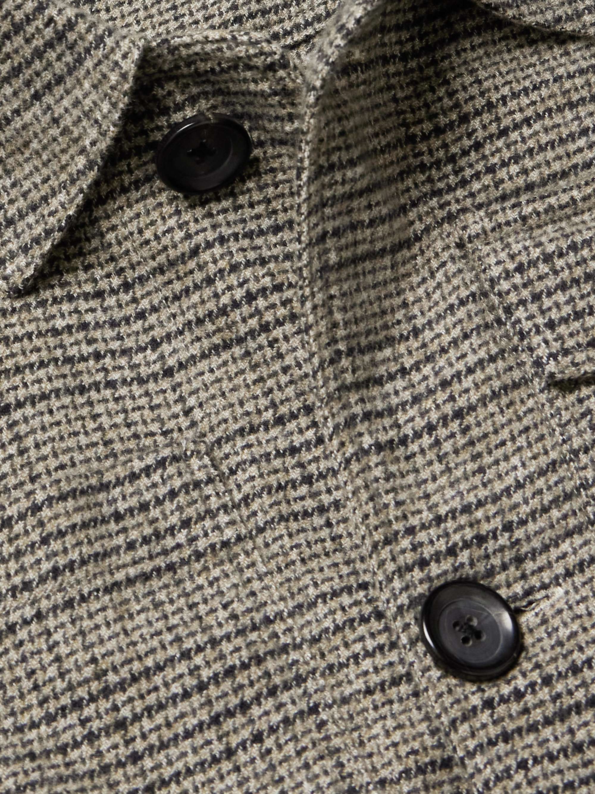 Hythe Checked Cotton-Flannel Jacket view