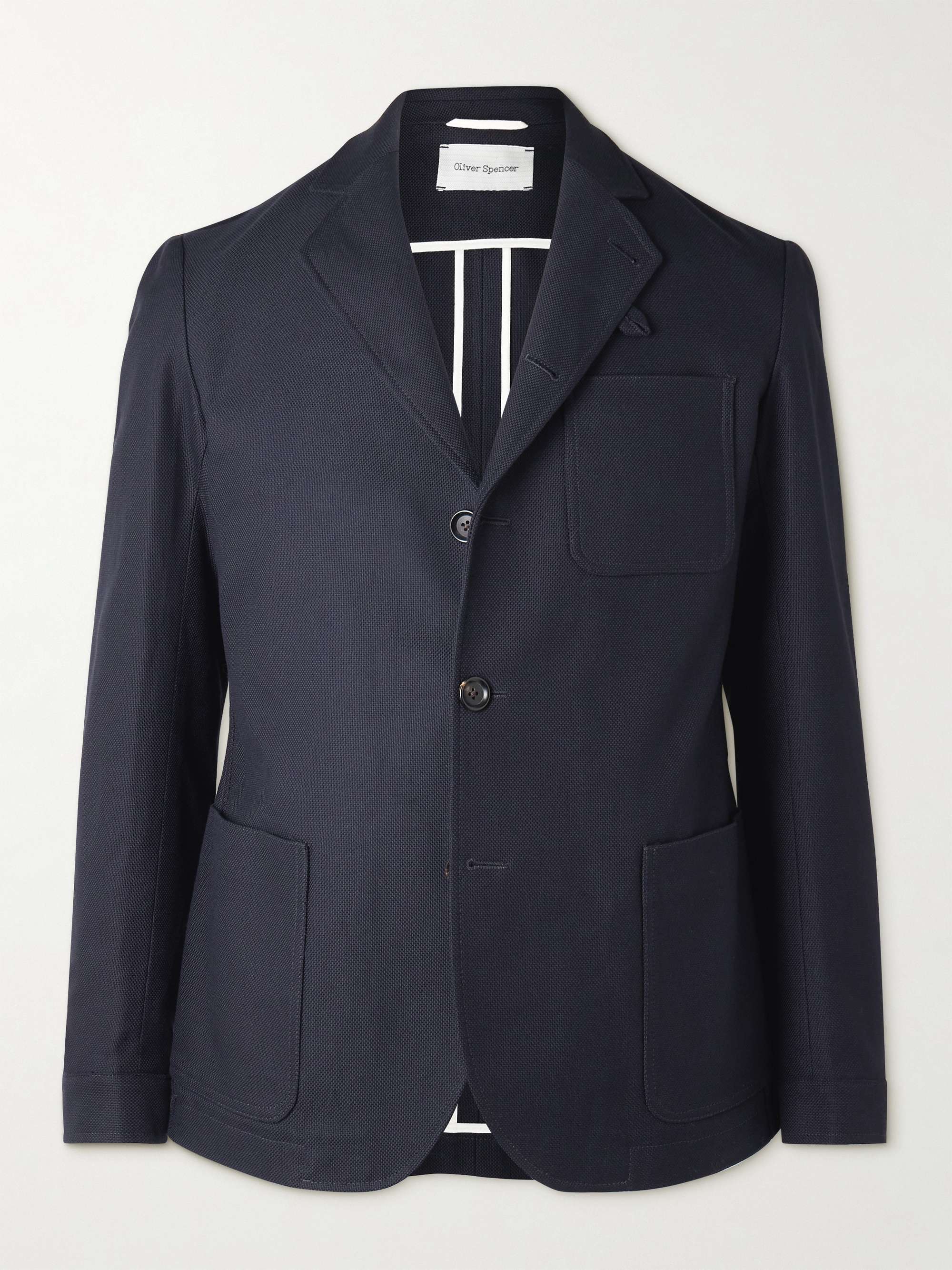 Solms Textured-Cotton Blazer view