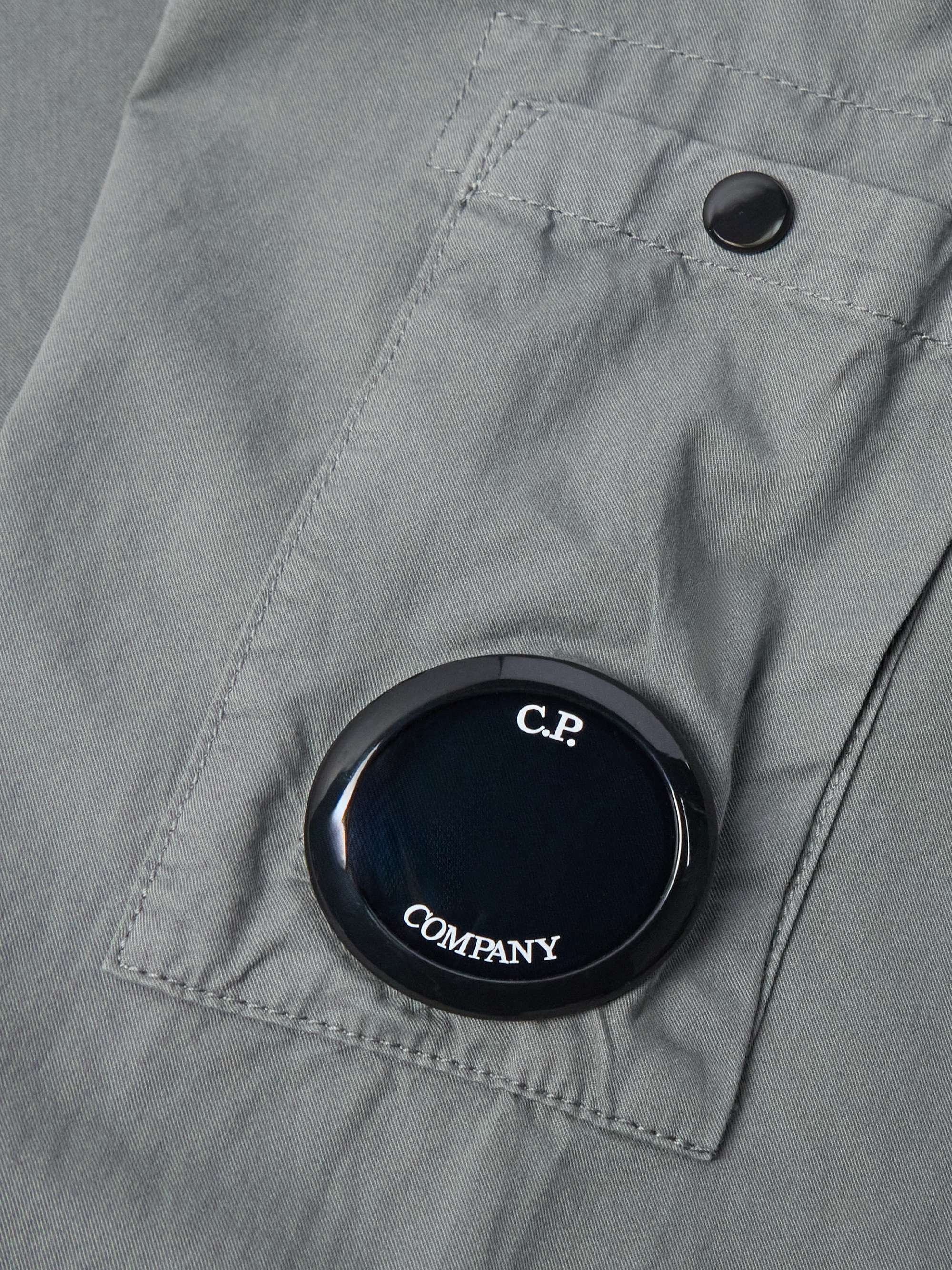 Organic Cotton-Gabardine Overshirt view