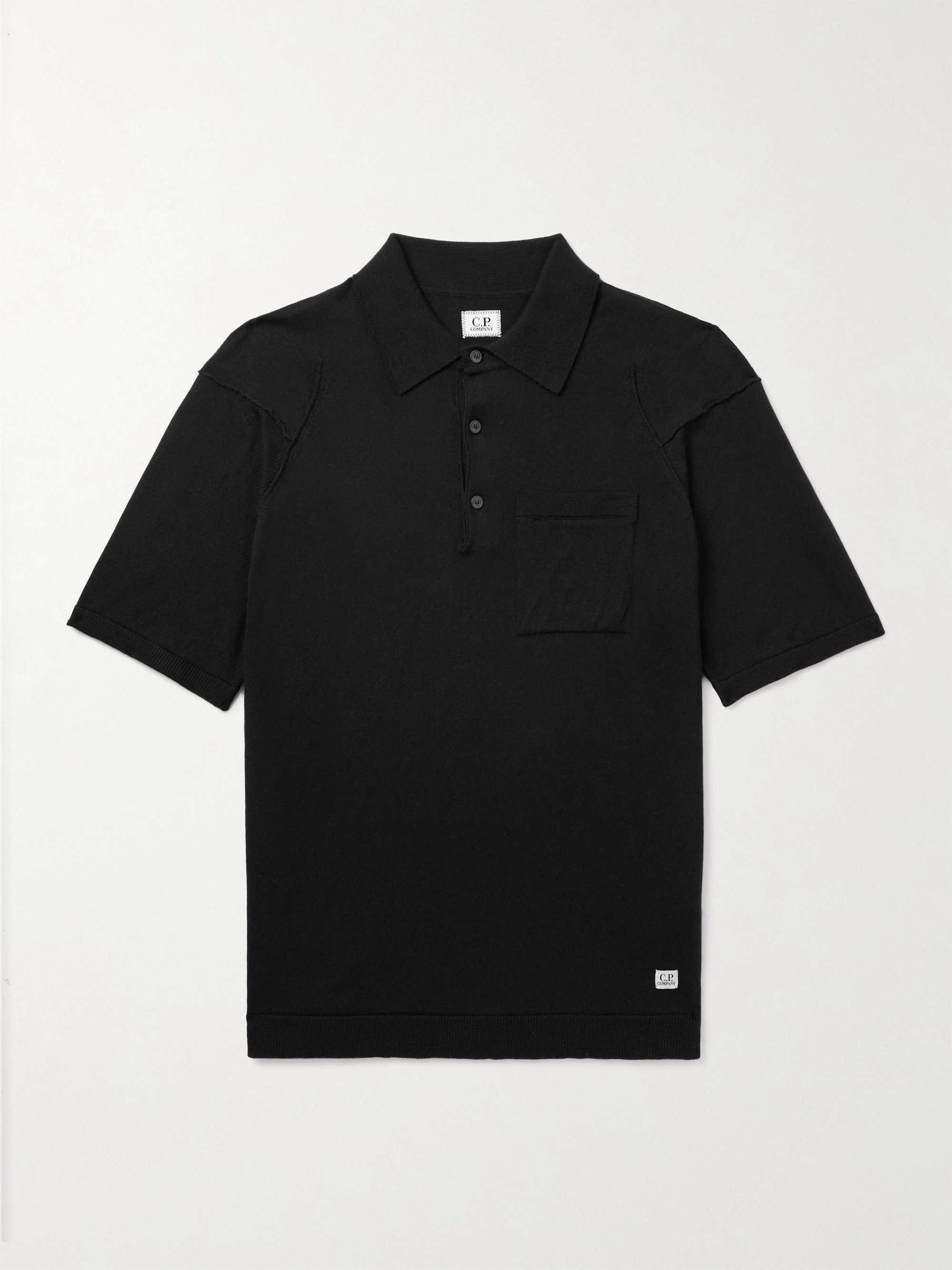 Logo-Appliquéd Sea Island Cotton Polo Shirt view