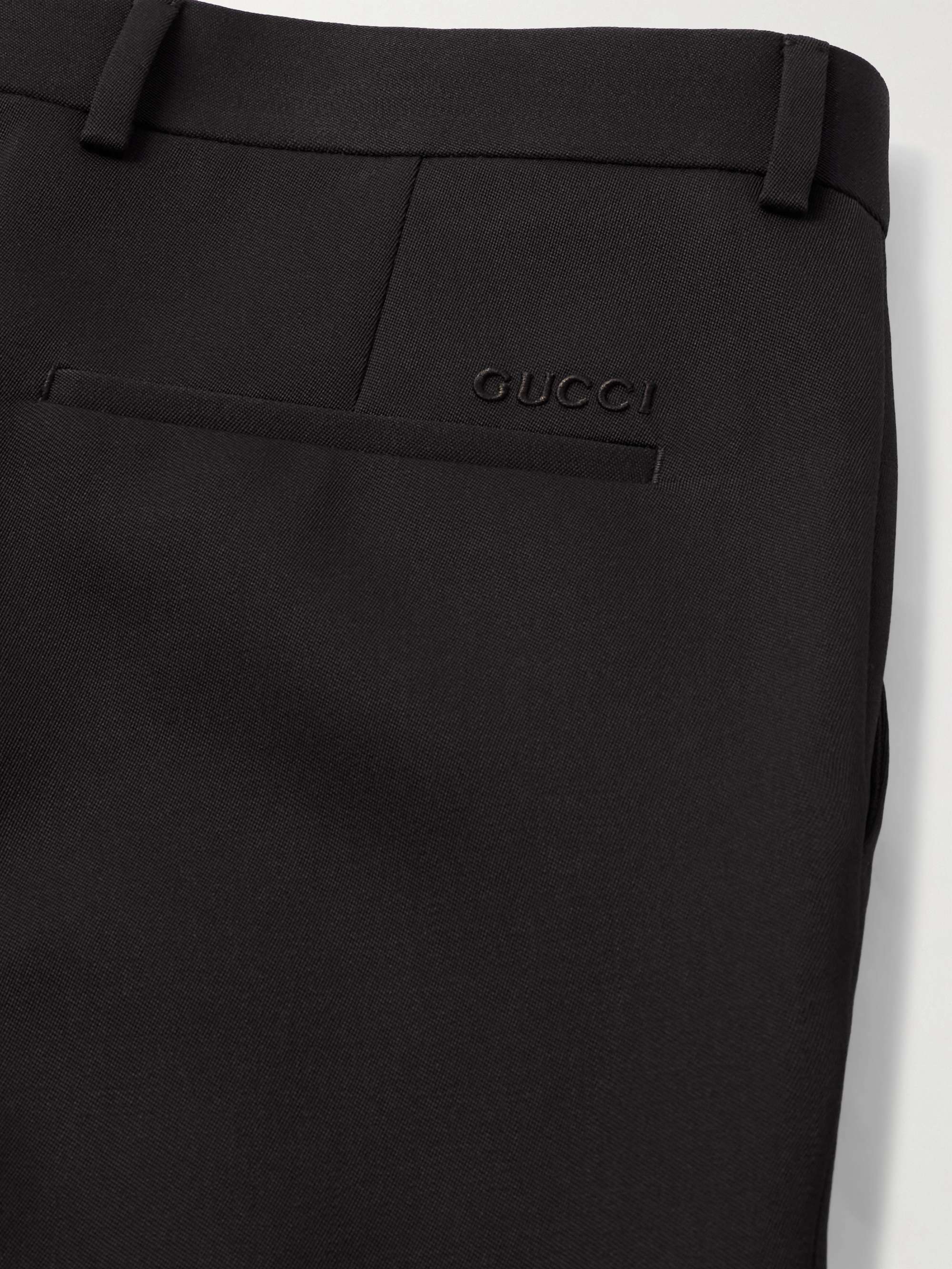 Straight-Leg Wool Trousers view