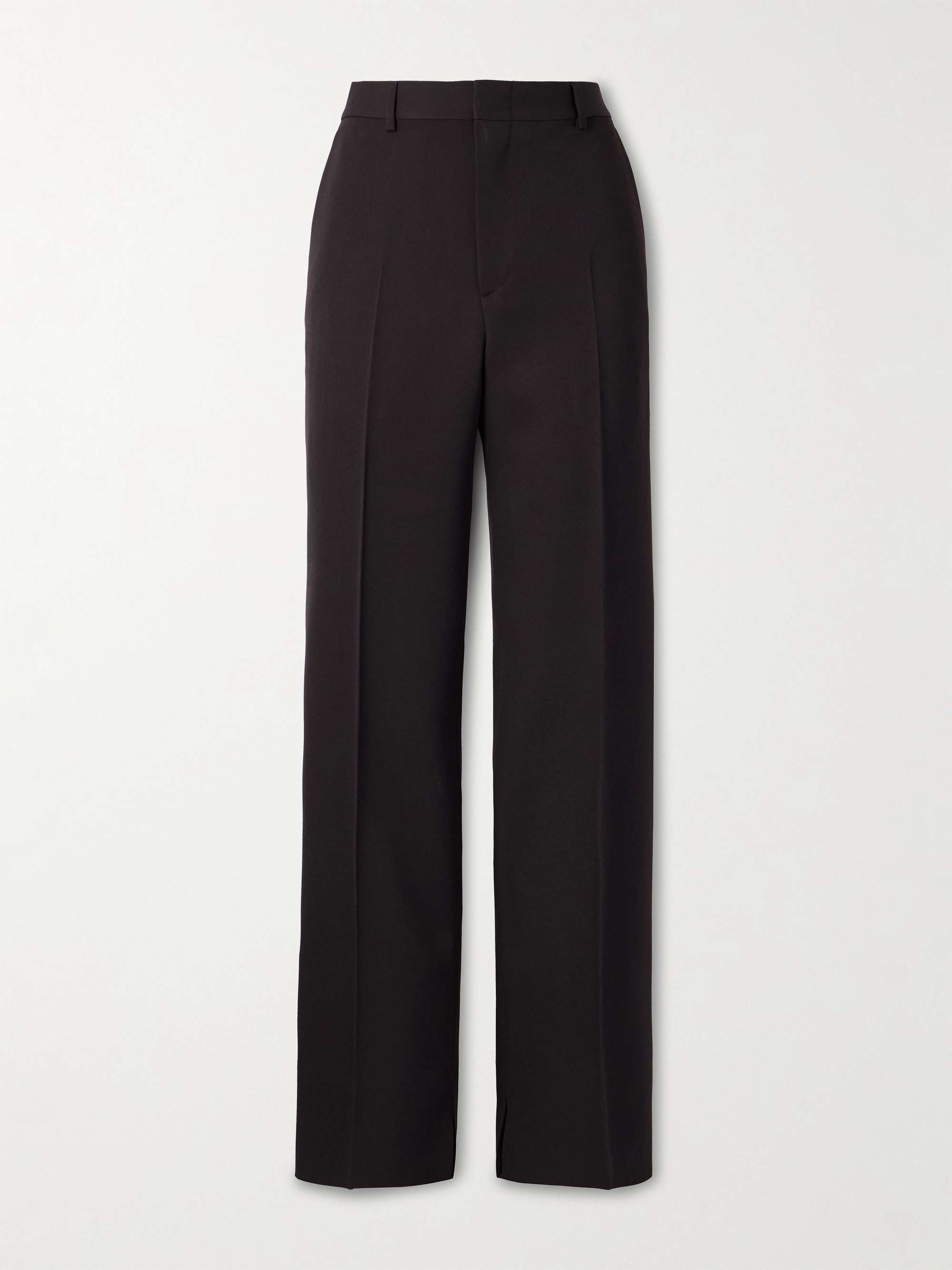 Straight-Leg Wool Trousers view