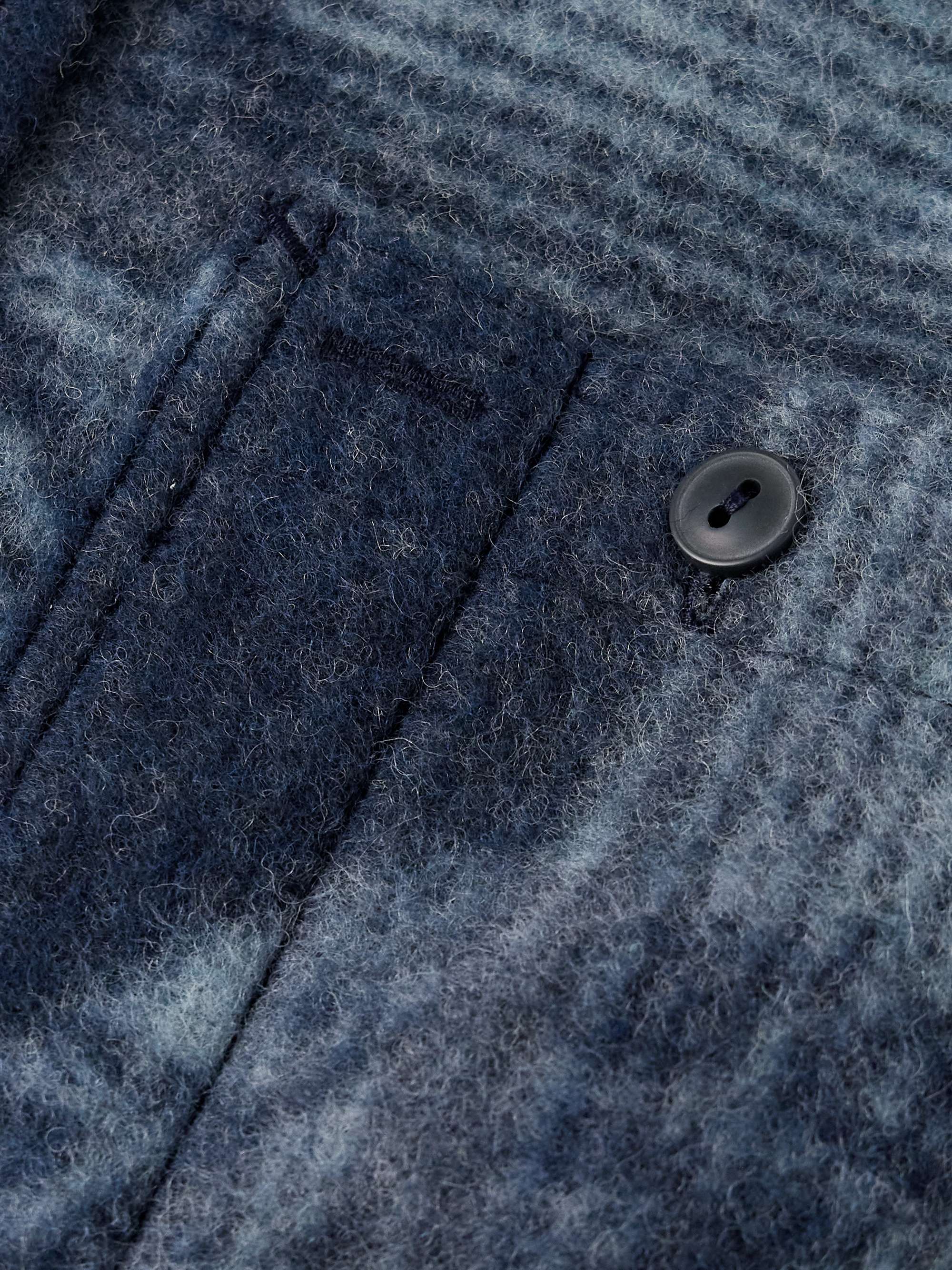 Roland Brushed-Jacquard Shirt view