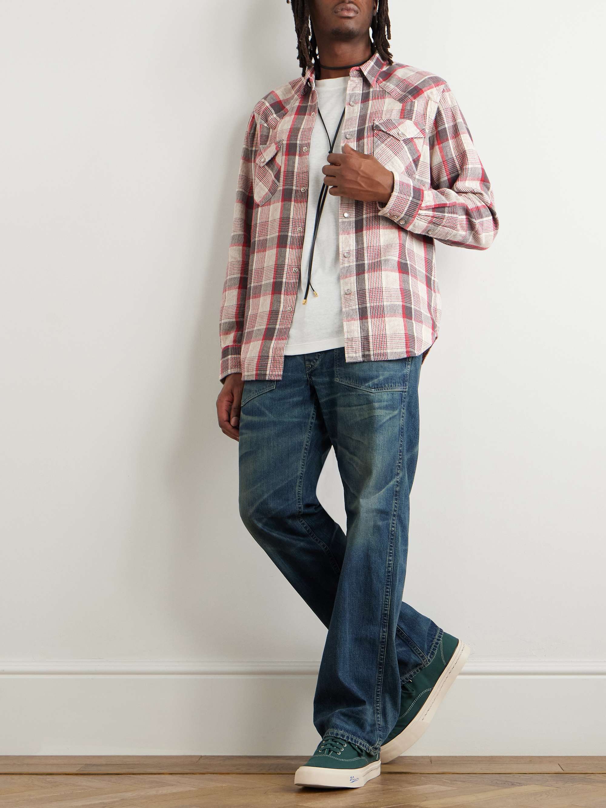 Buffalo Checked Cotton-Flannel Shirt view