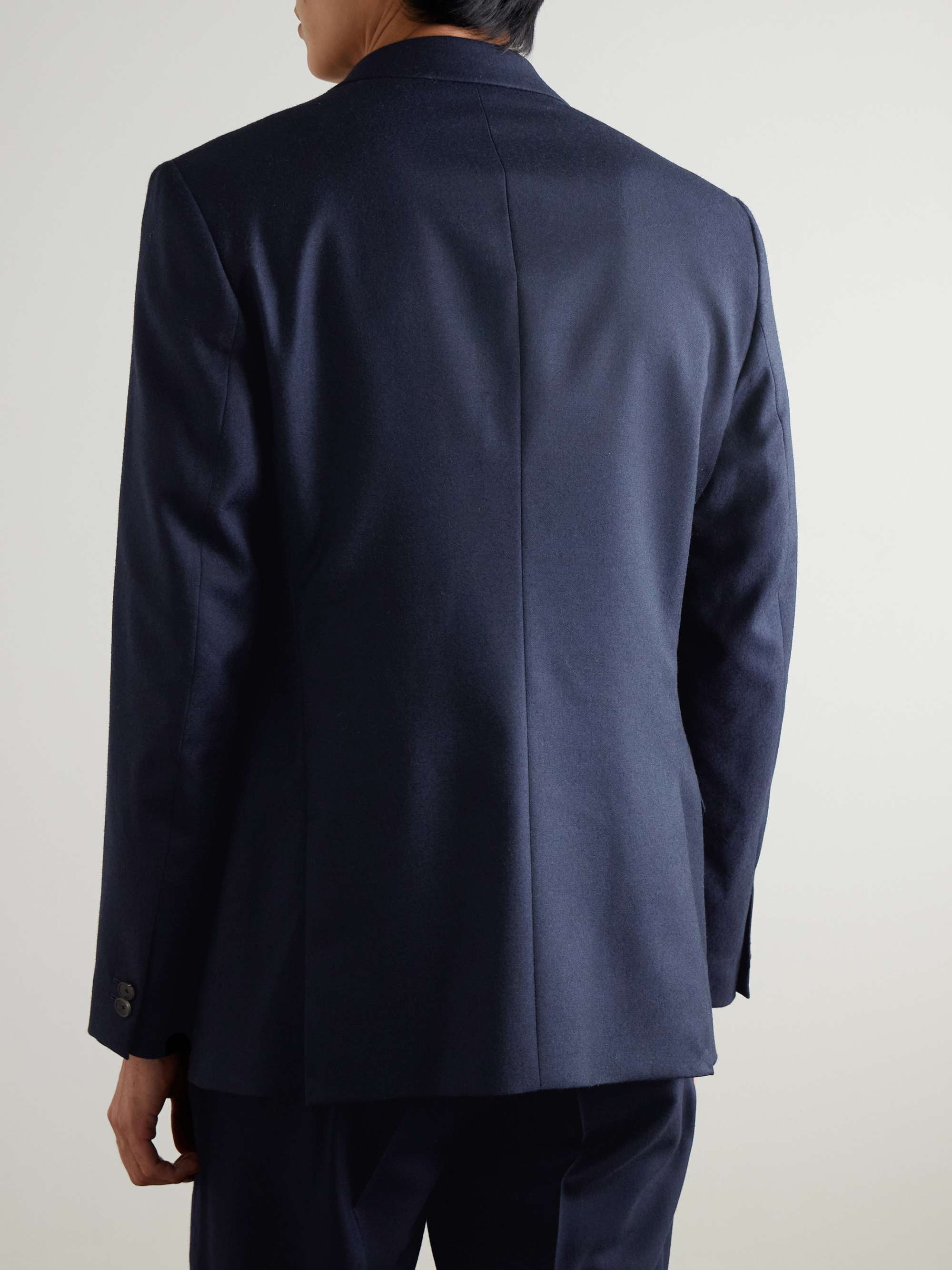Regular-Fit Wool-Flannel Suit Jacket view