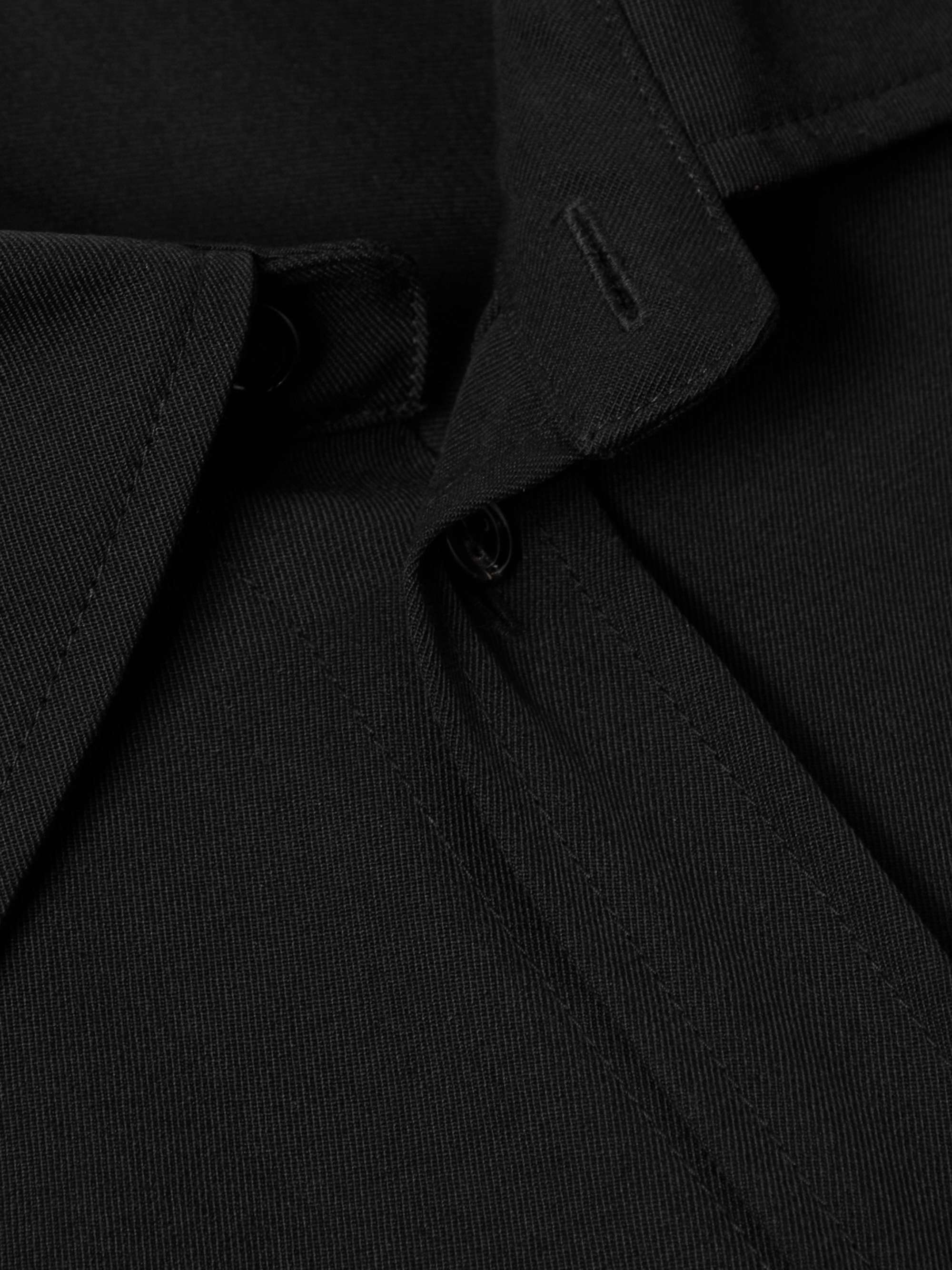 Oversized Wool-Twill Shirt view
