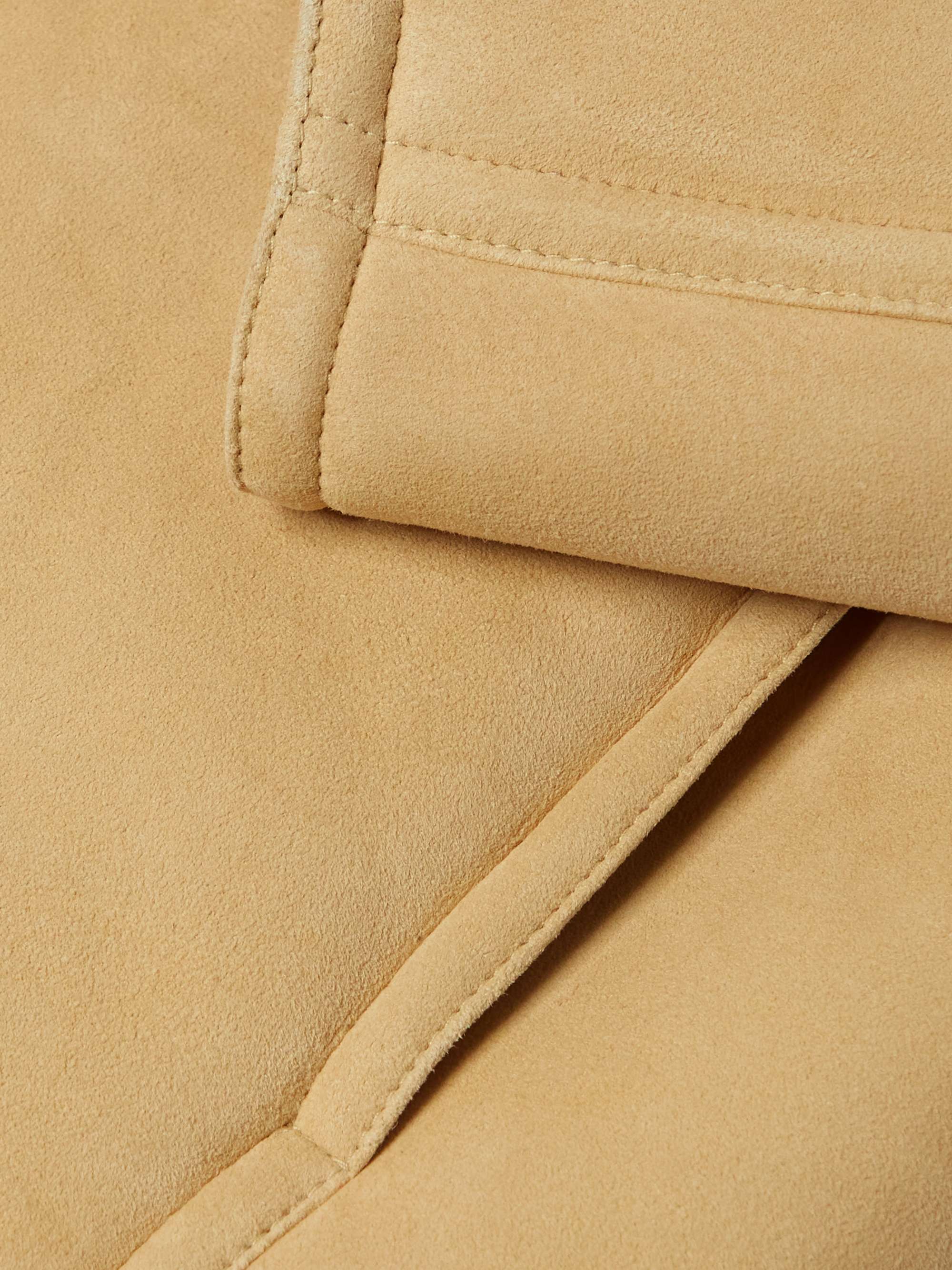 Shawl-Collar Shearling Jacket view