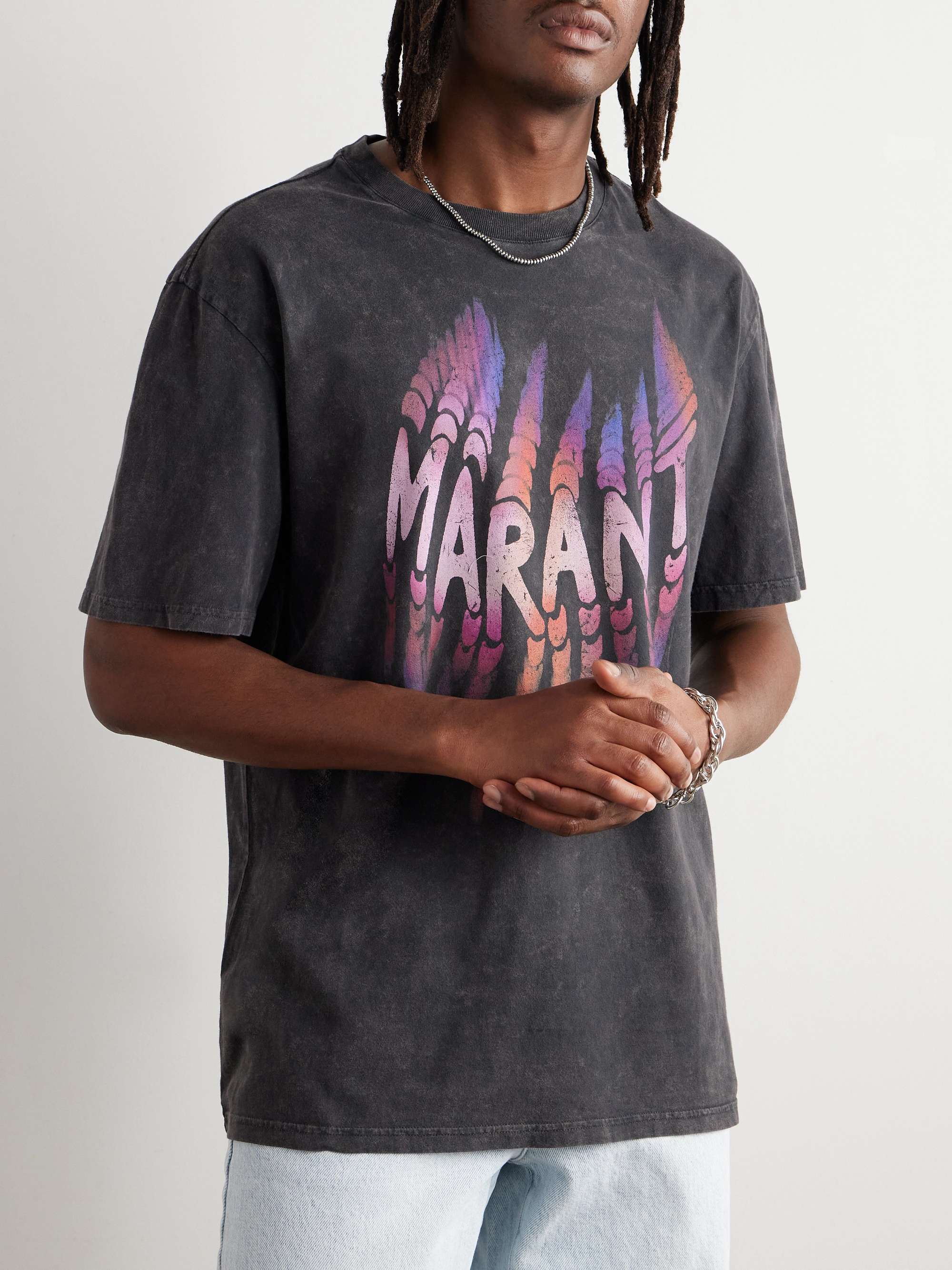 Hugo Logo-Print Cotton-Jersey T-Shirt view